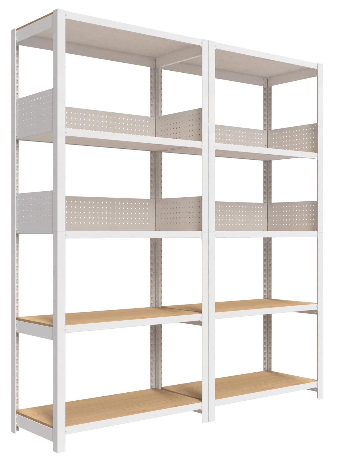 32" W Pegboards Storage Rack 5 (2 Count)