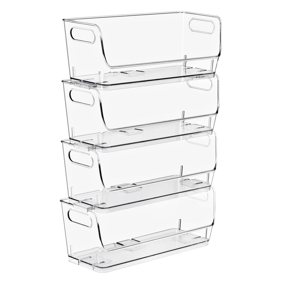 Clear Pantry Storage Containers (4 Count)