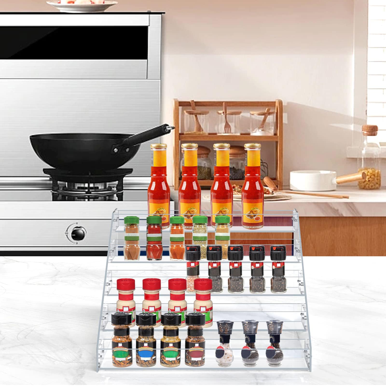 Tiered Spice Rack