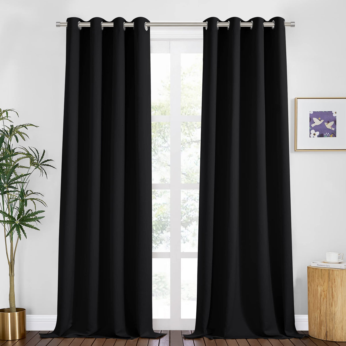Blackout Curtains for Bedroom (2 Count)