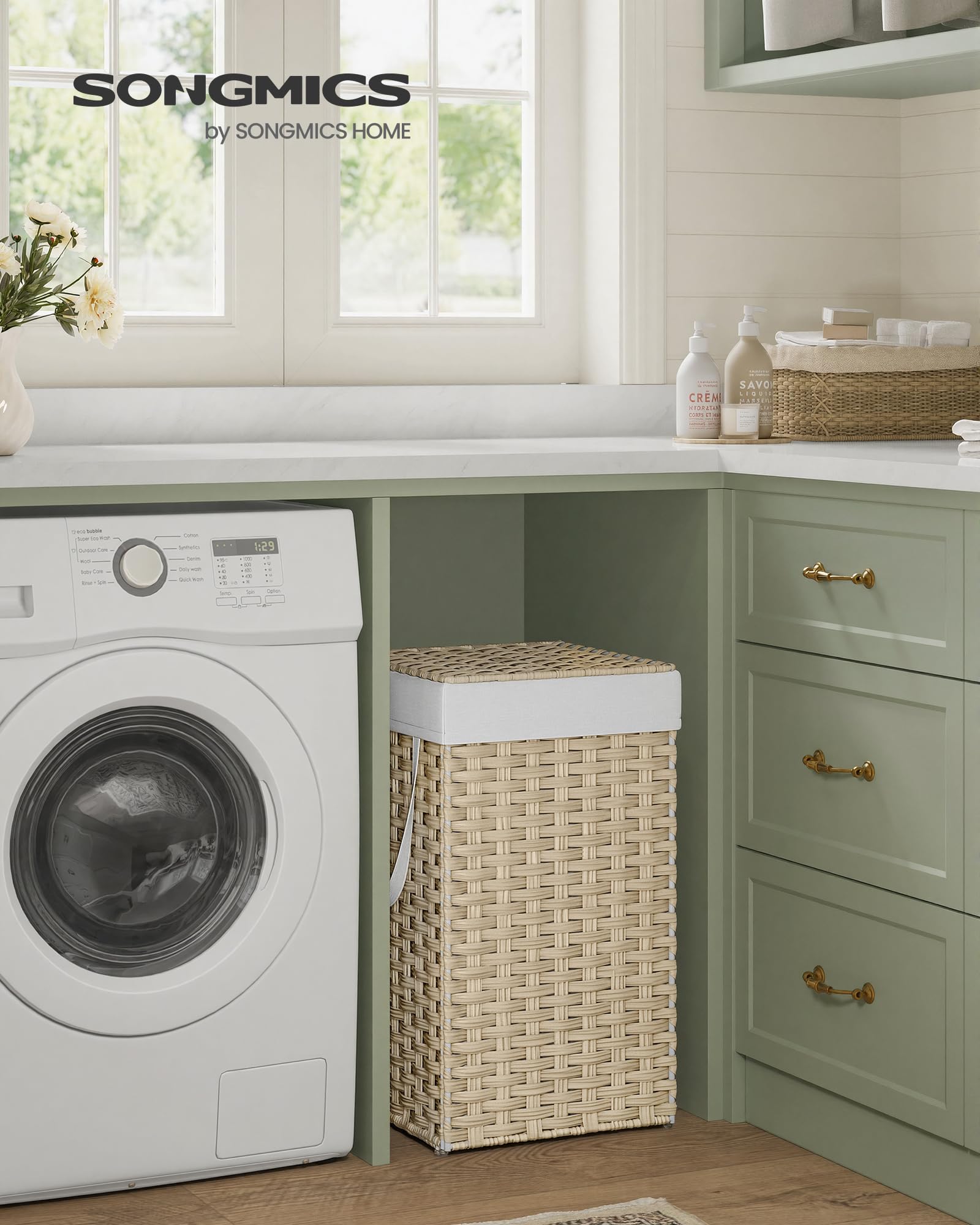 Laundry Hamper with Lid