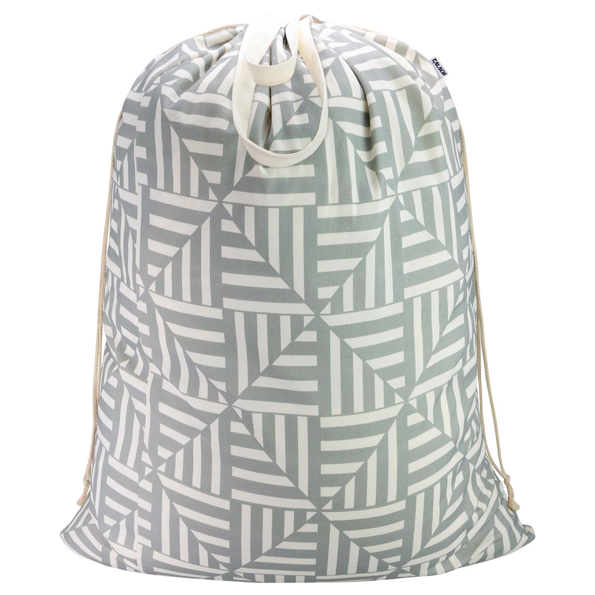 Canvas Laundry Bag with Handles & Drawstring 30"Wx35"H