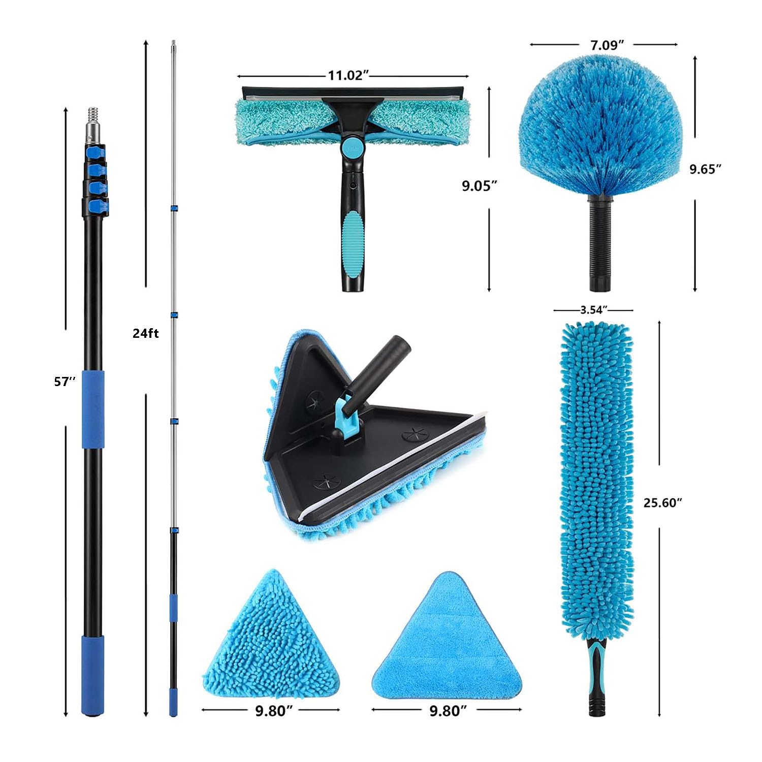 30ft Painted Wall Mop