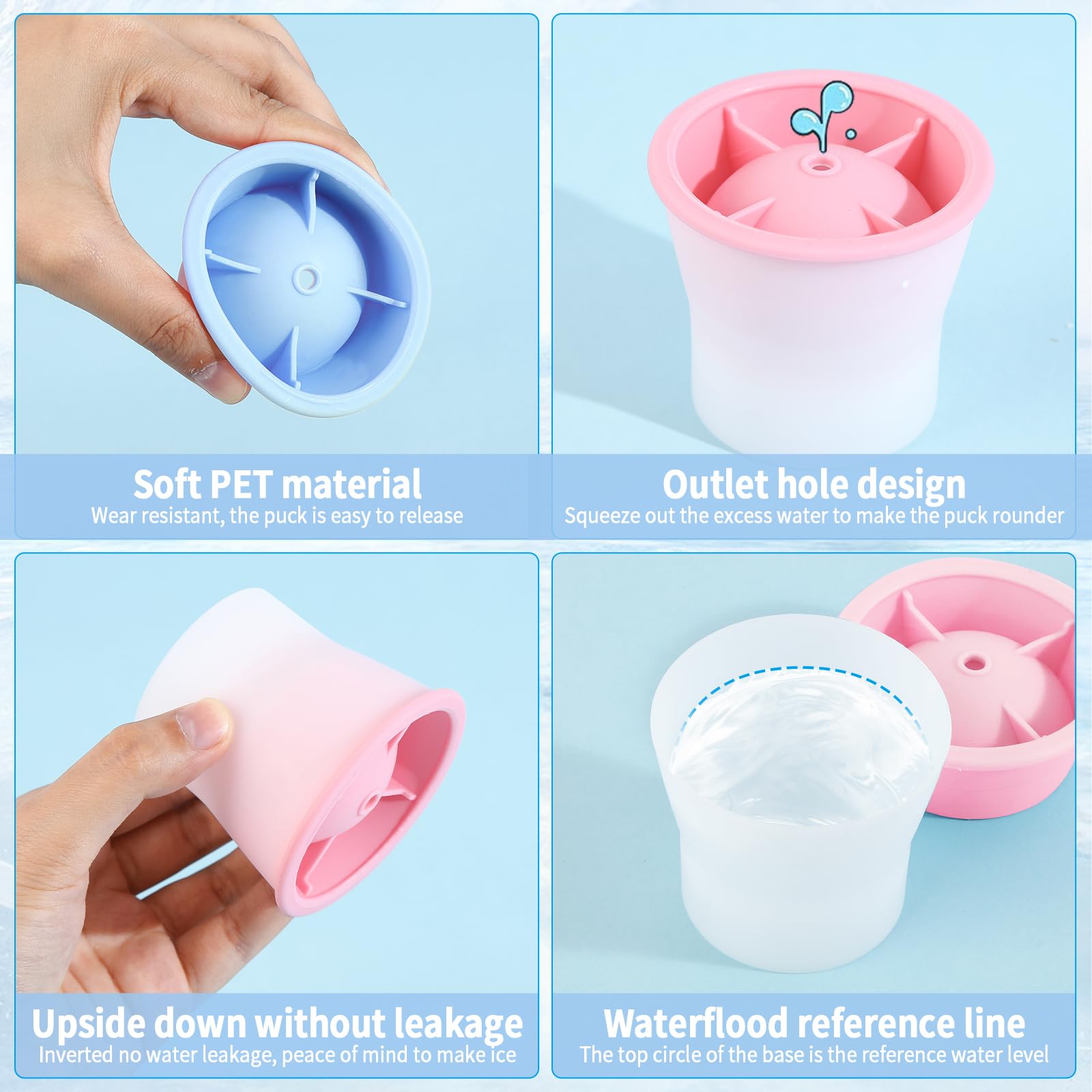 Ice Molds 6 PCS (6 Count)