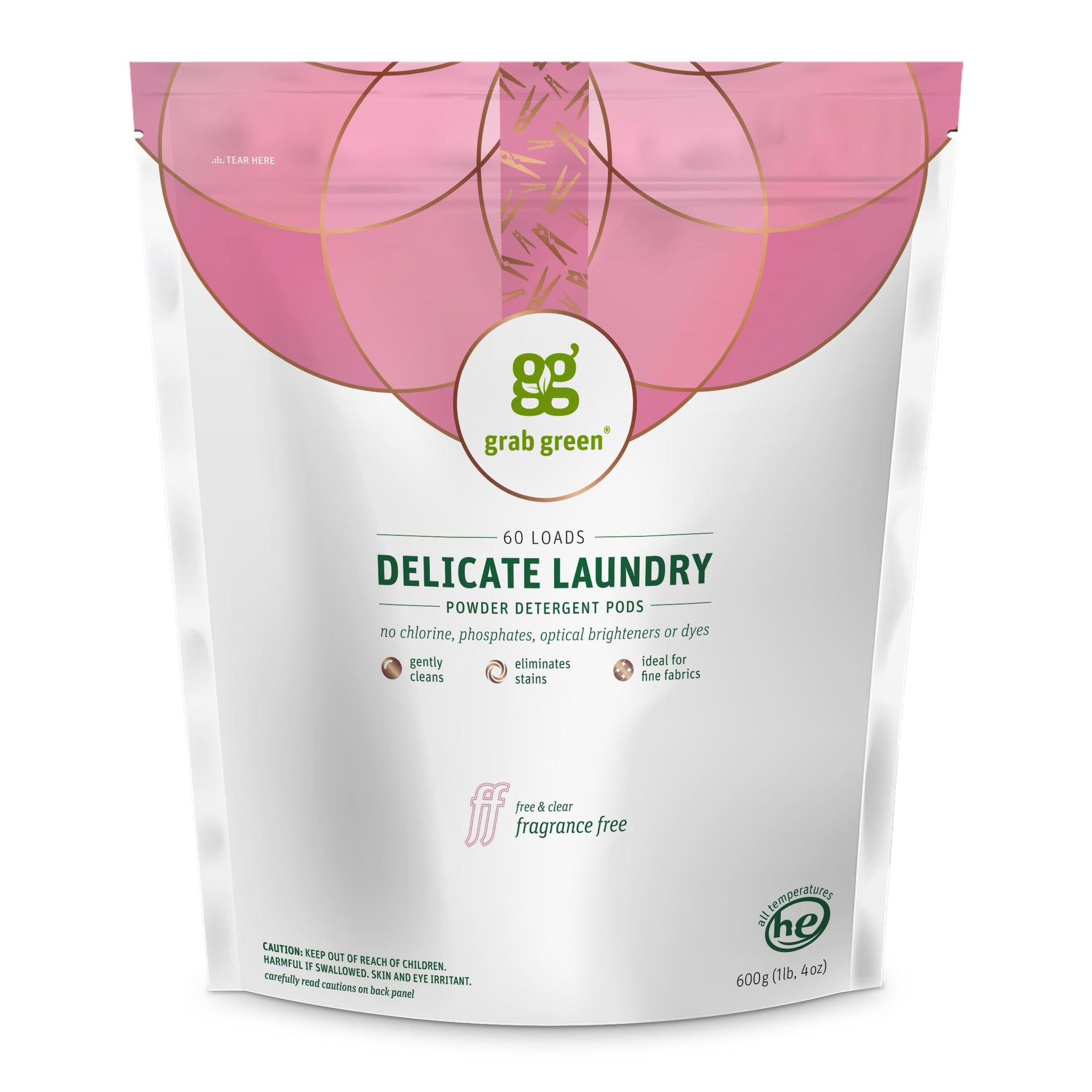 Delicate Laundry Detergent Pods (60 Count)
