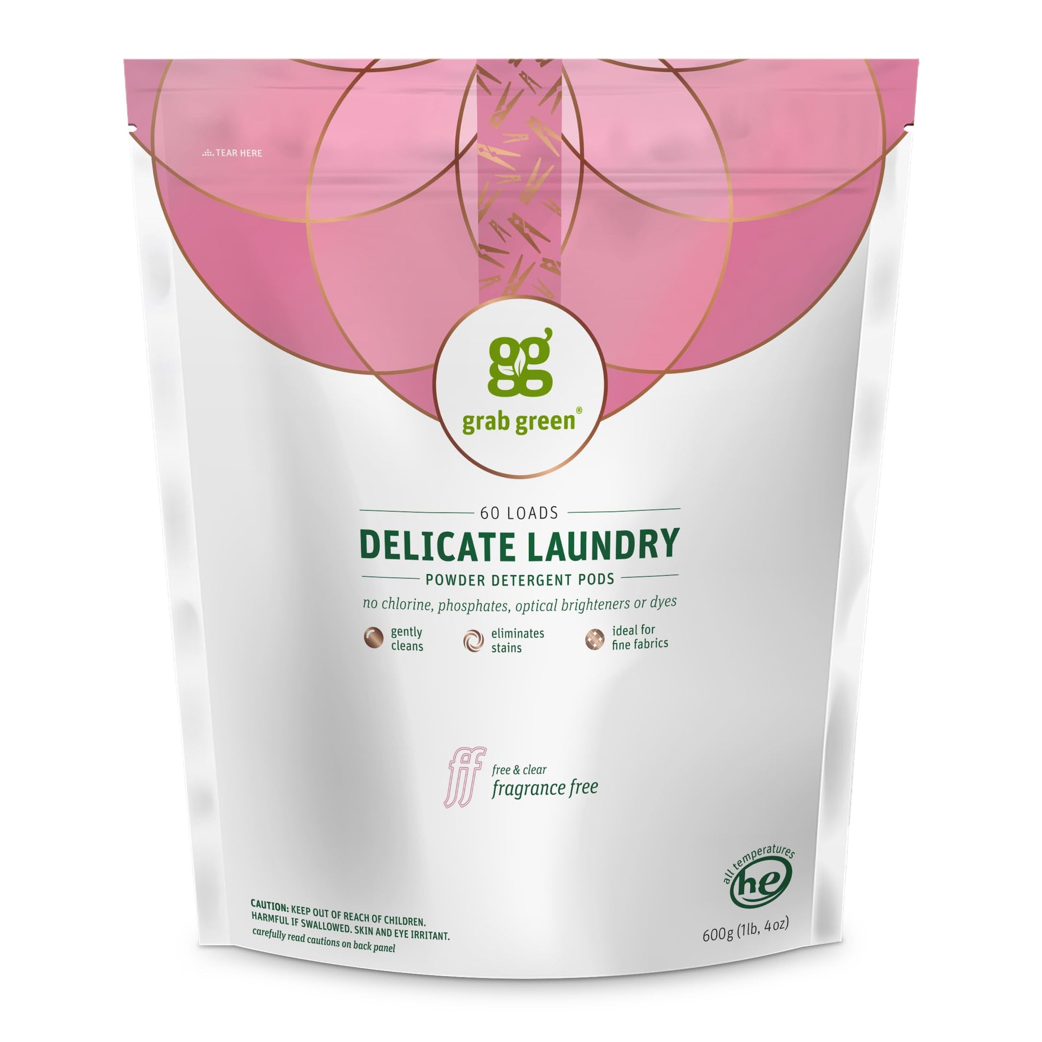 Delicate Laundry Detergent Pods (60 Count)