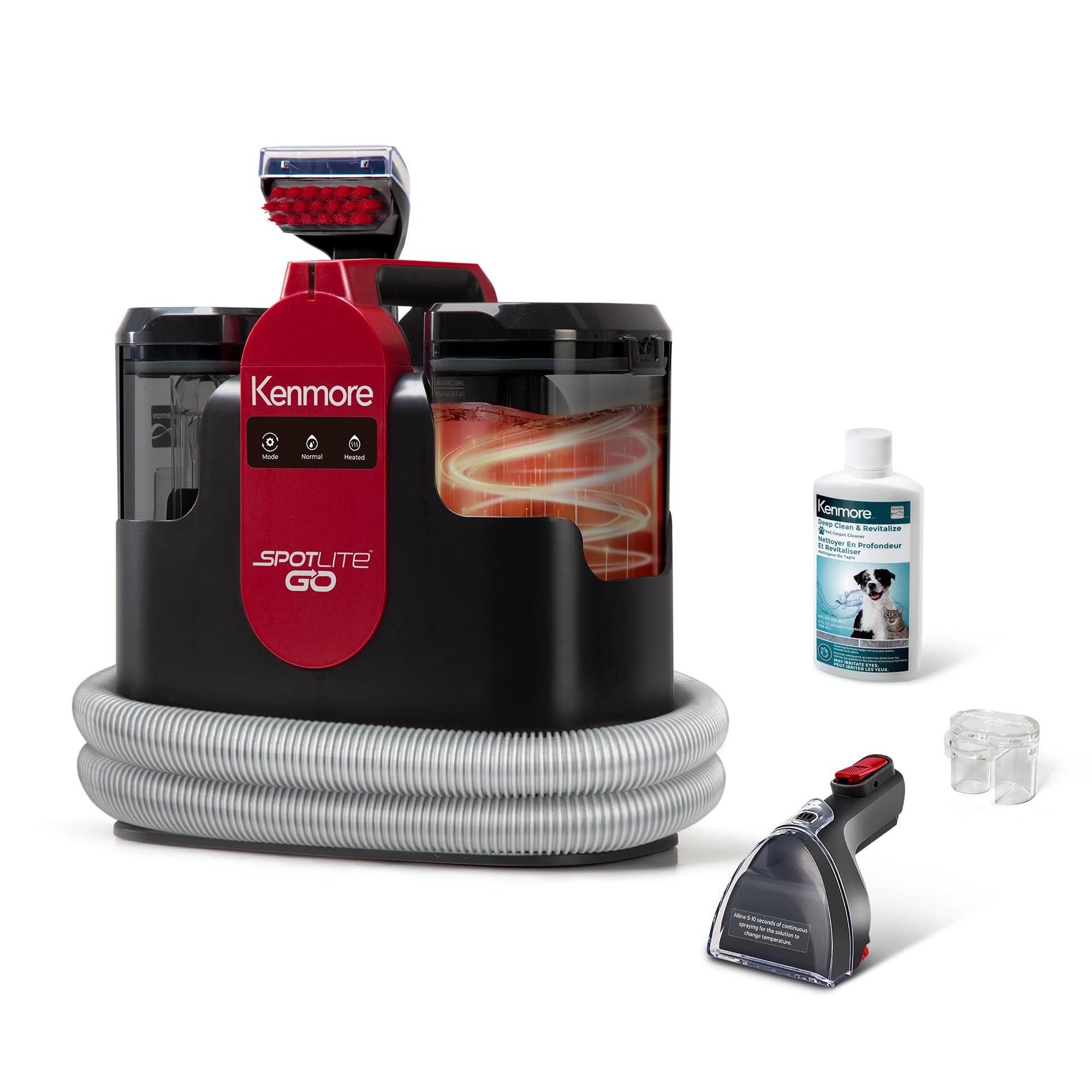KW1050.01 Upgrade Portable Heated Carpet & Upholstery Spot Cleaner