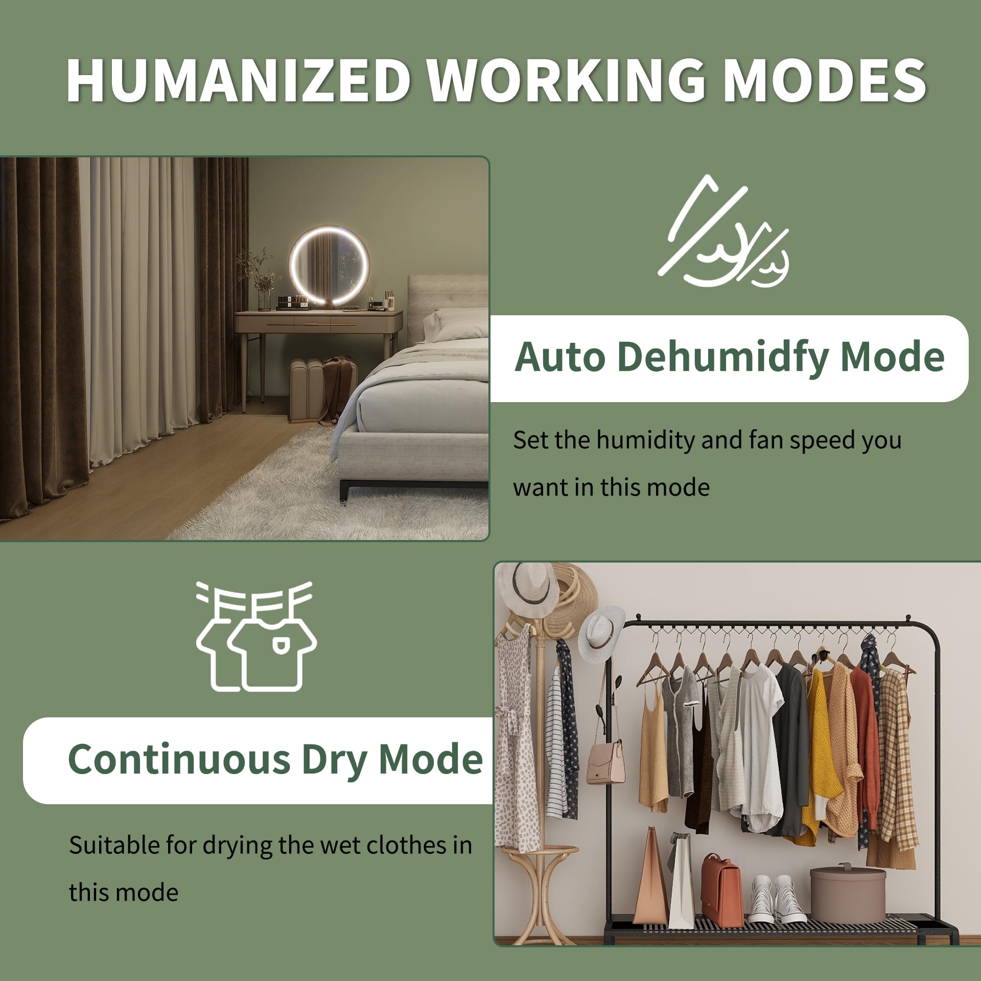 86 Pints Dehumidifier for Home and Basements
