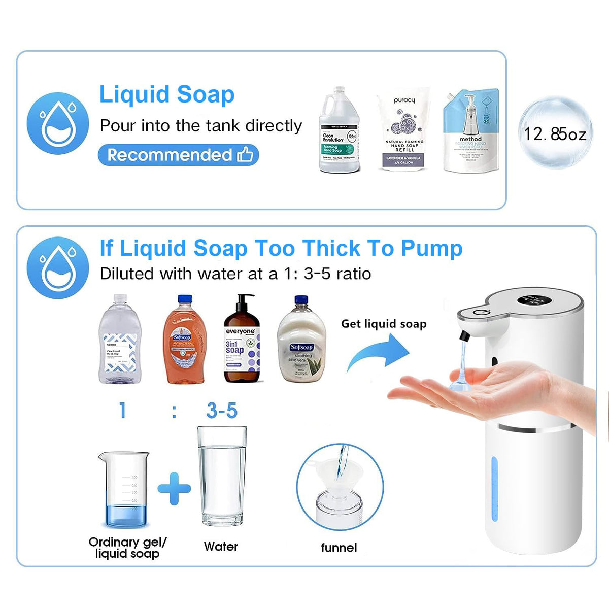 Automatic Liquid Soap Dispenser