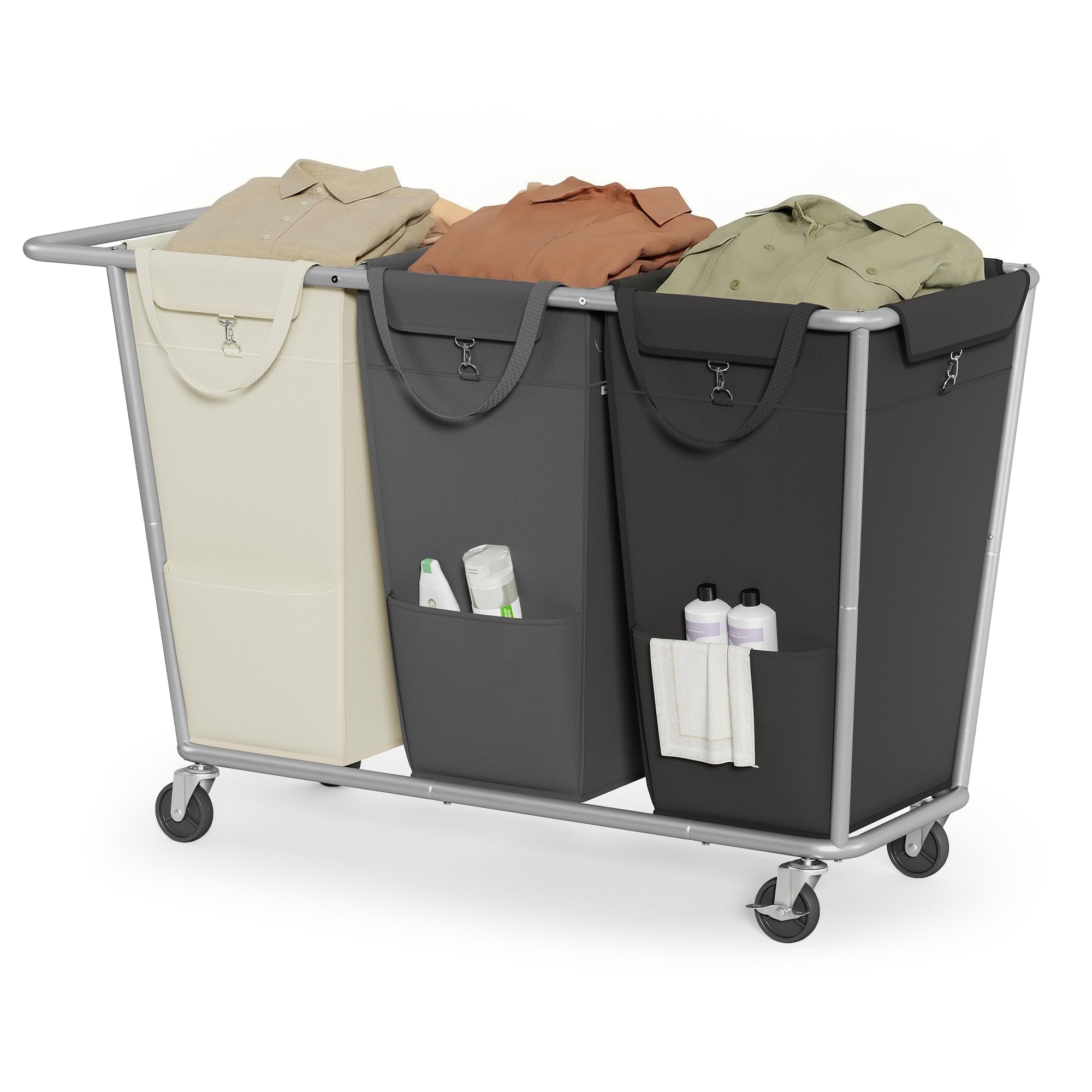 Laundry Basket with Wheels - ModHome Supplies
