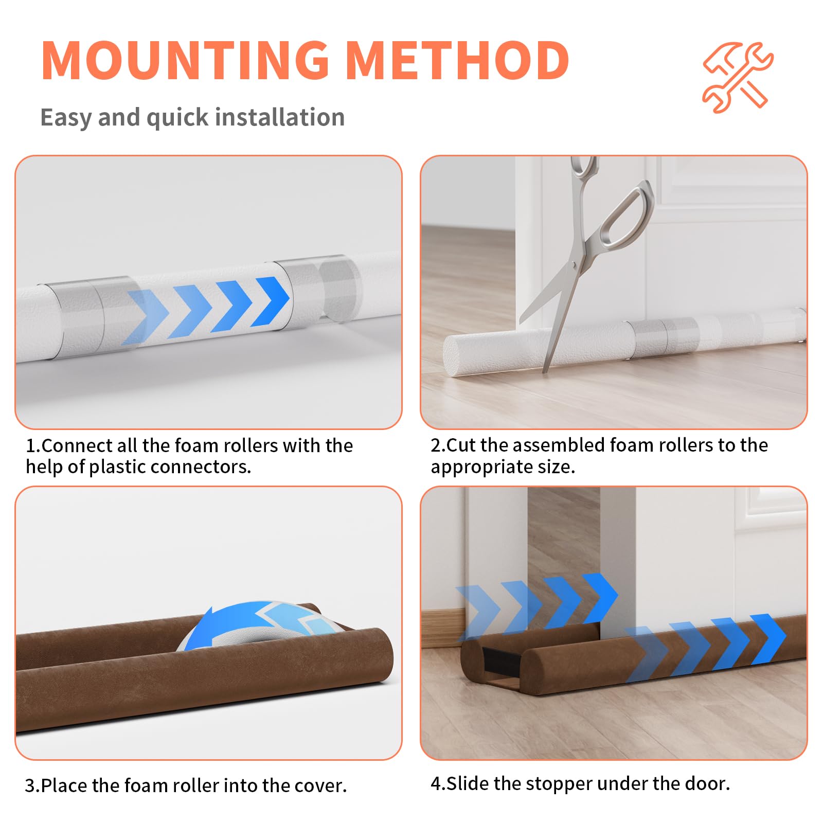 Under Door Draft Stopper
