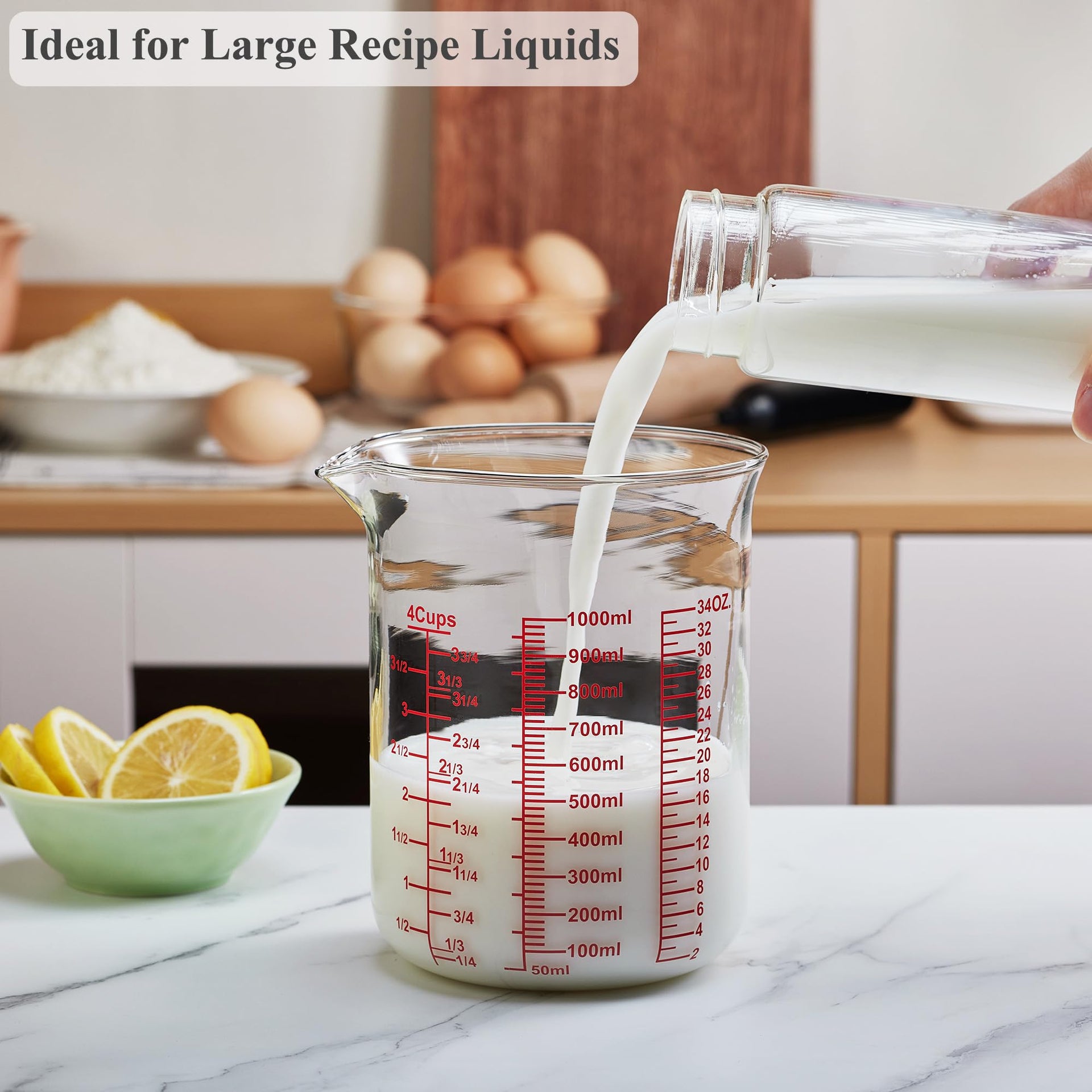 High Borosilicate Glass Measuring Cup