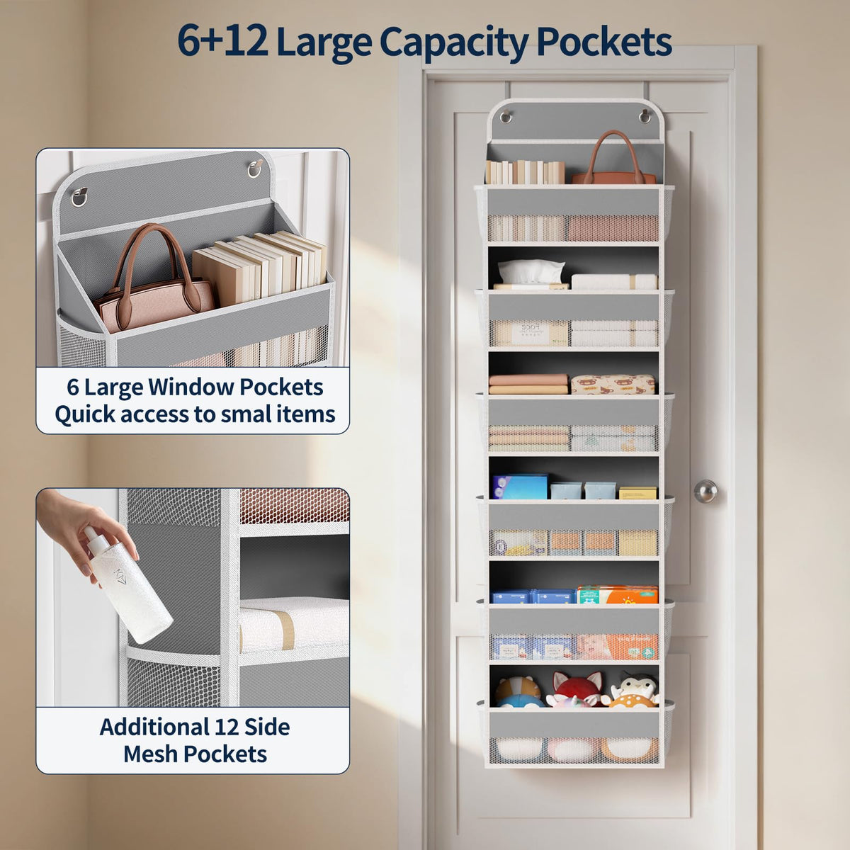 6 Tier Over the Door Organizer