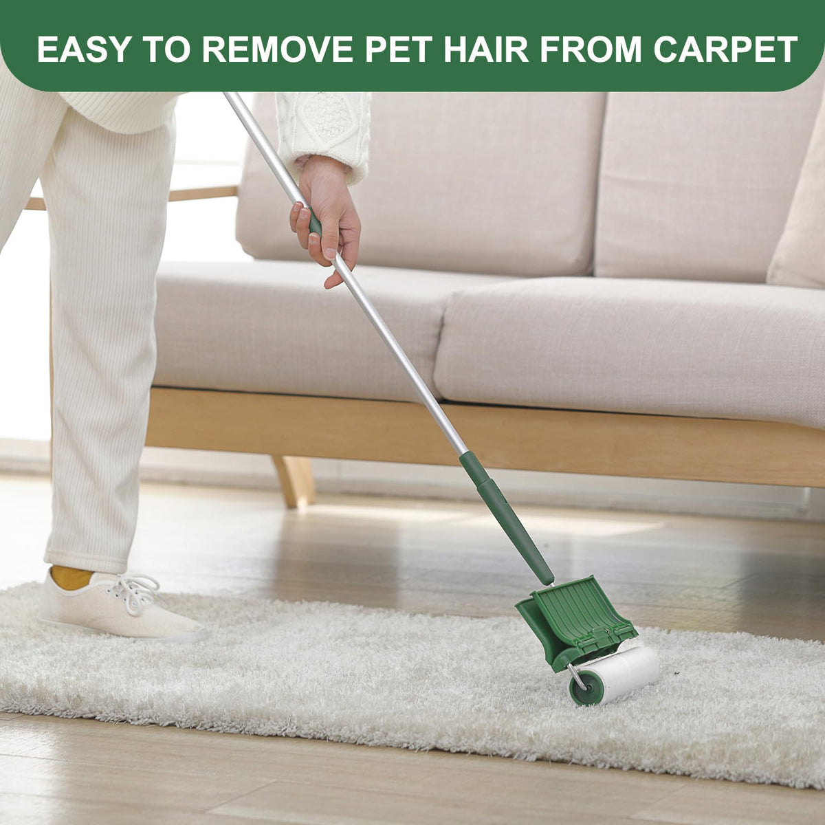 Large Lint Rollers Pet Hair Extra Sticky Floor