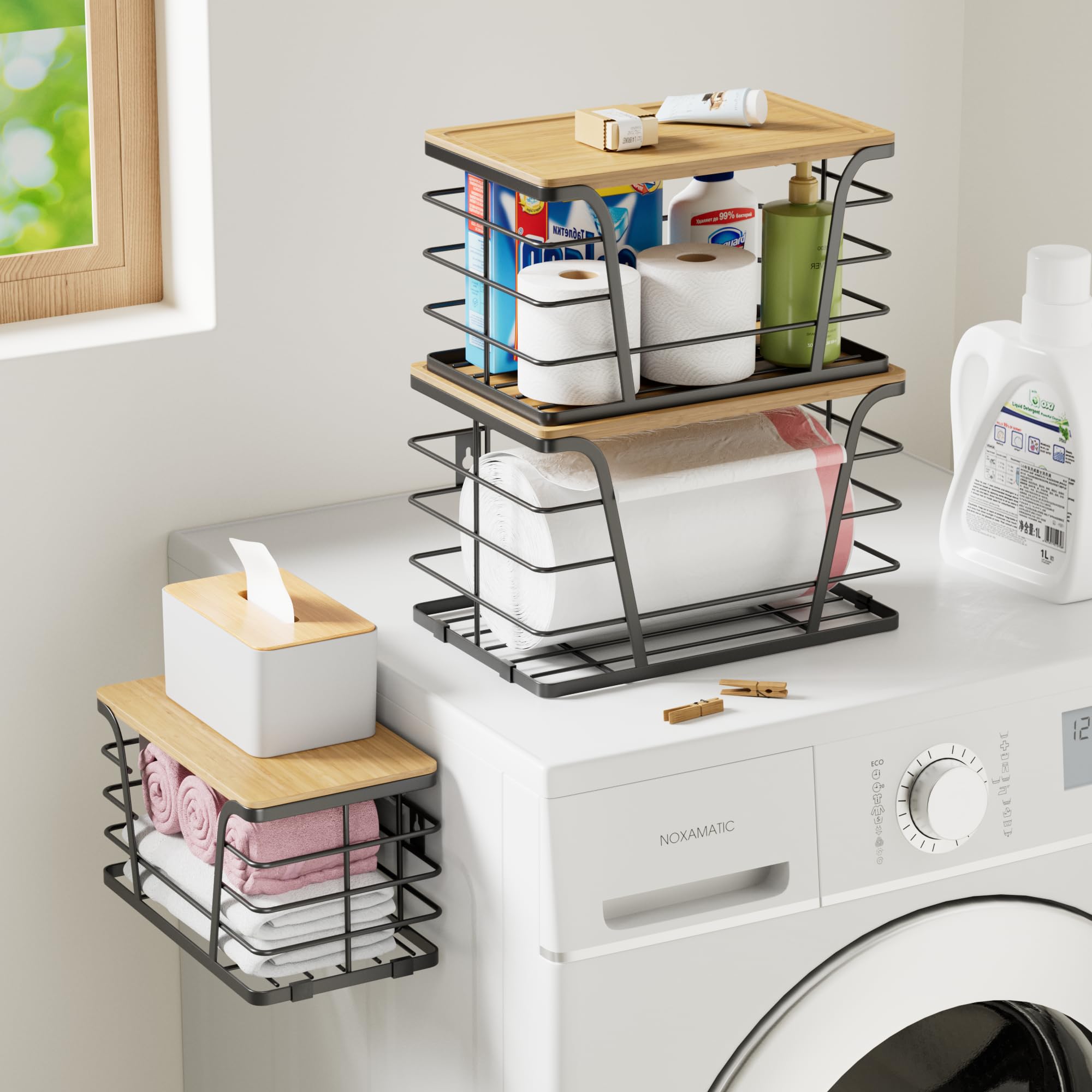 3 Pack Stackable Pantry Organizer (3 Count)