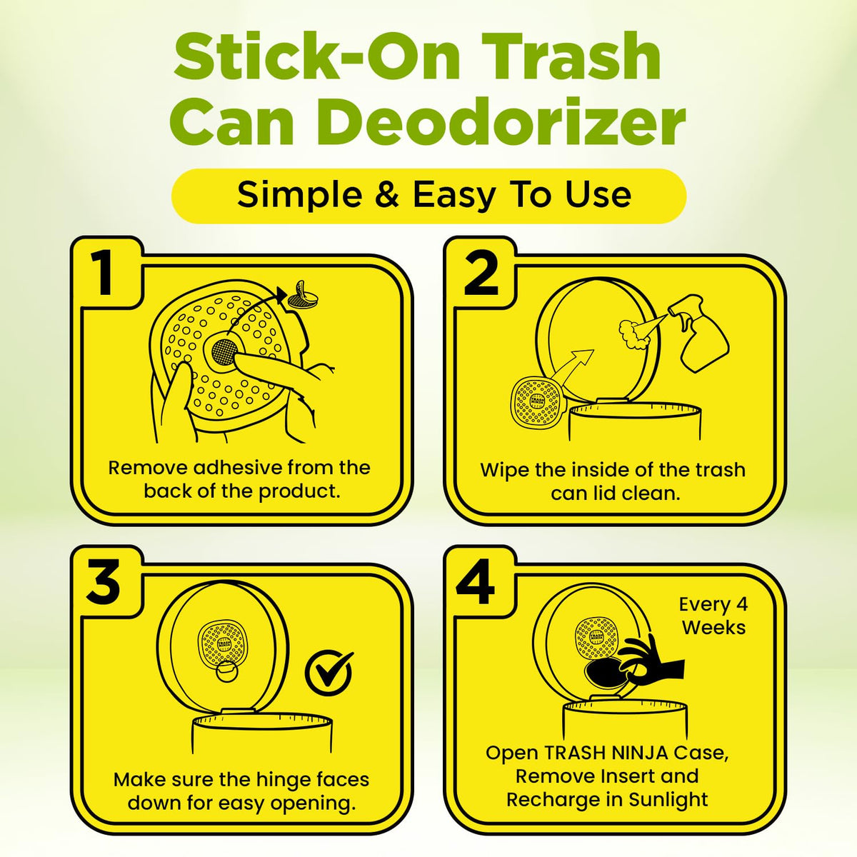 Trash Ninja Trash Odor Eliminator