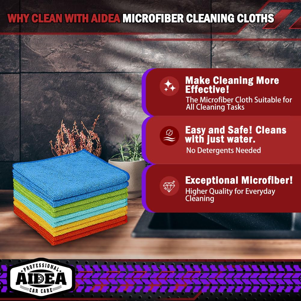 Microfiber Cleaning Cloth 20PK (20 Count)