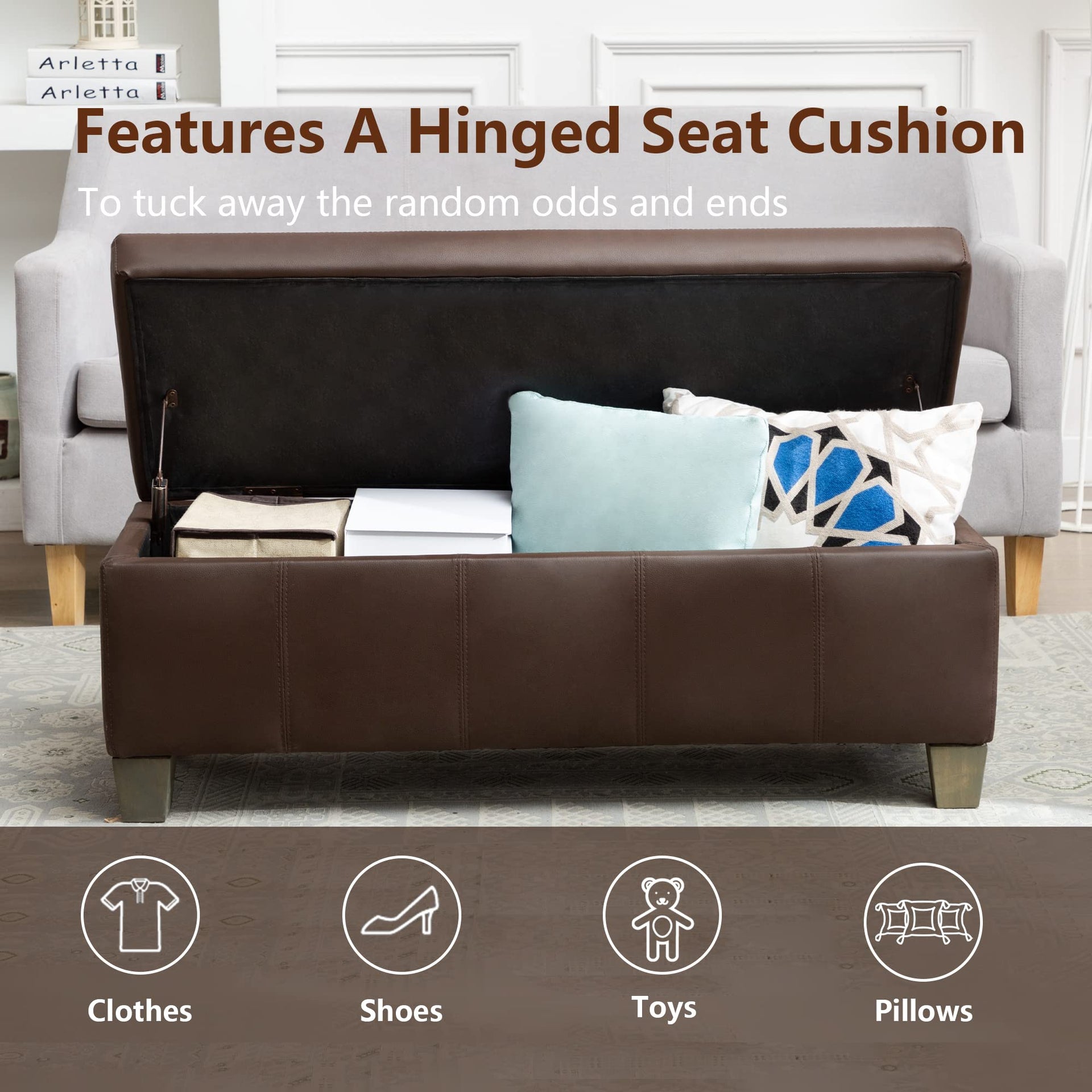 41" Storage Ottoman