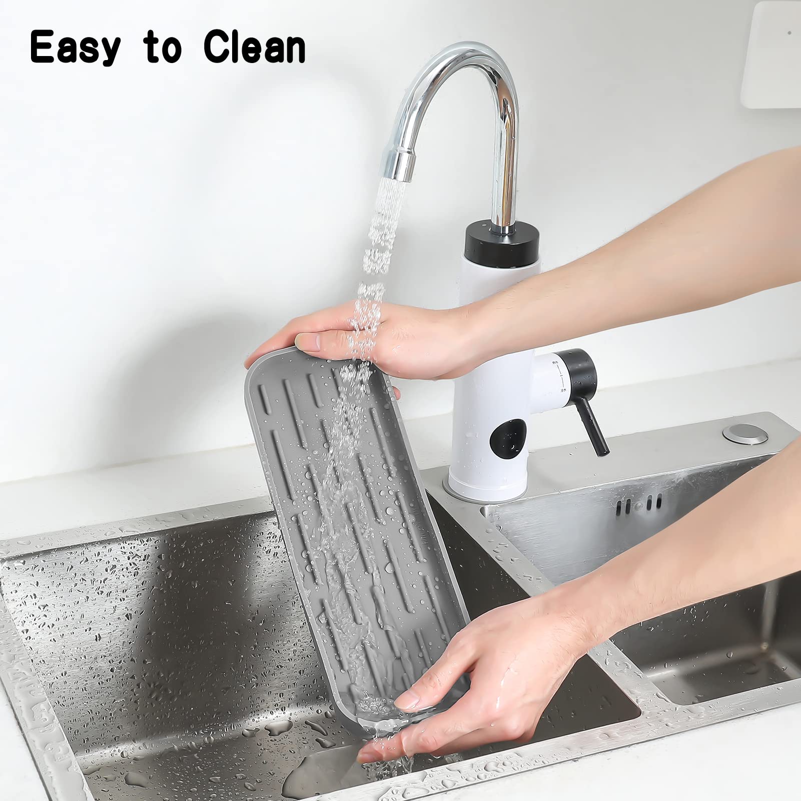 Silicone Kitchen Sink Organizer Tray for Multiple Usage