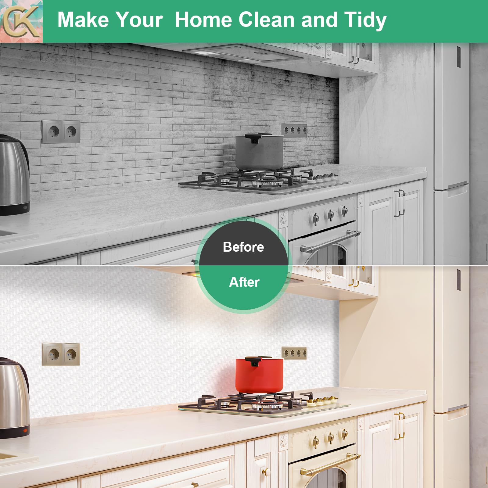 Self Adhesive Shelf Liner Kitchen Liner (4177.64 sq inches)