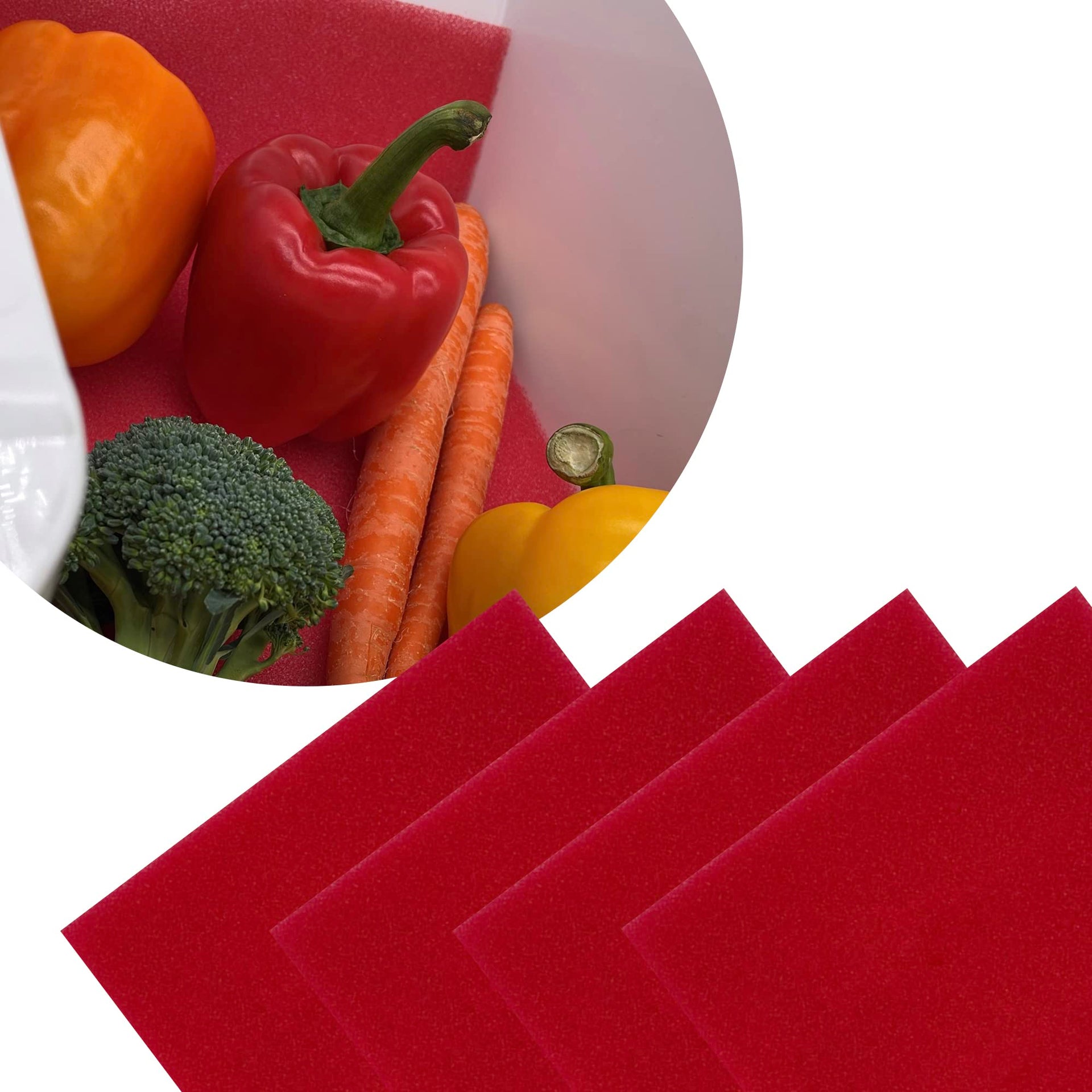 FreshMats Refrigerator Bin Liner (5 Sq Ft)