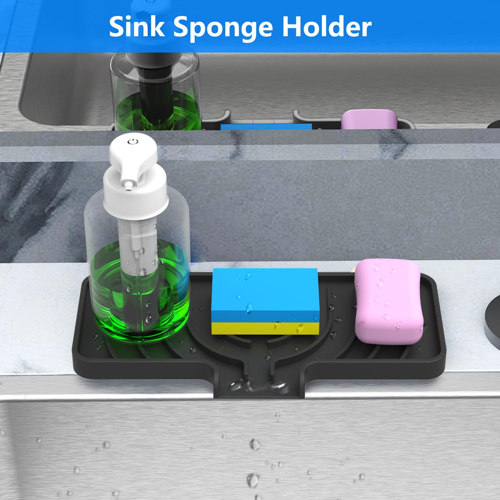 Sponge Holder for Kitchen Sink