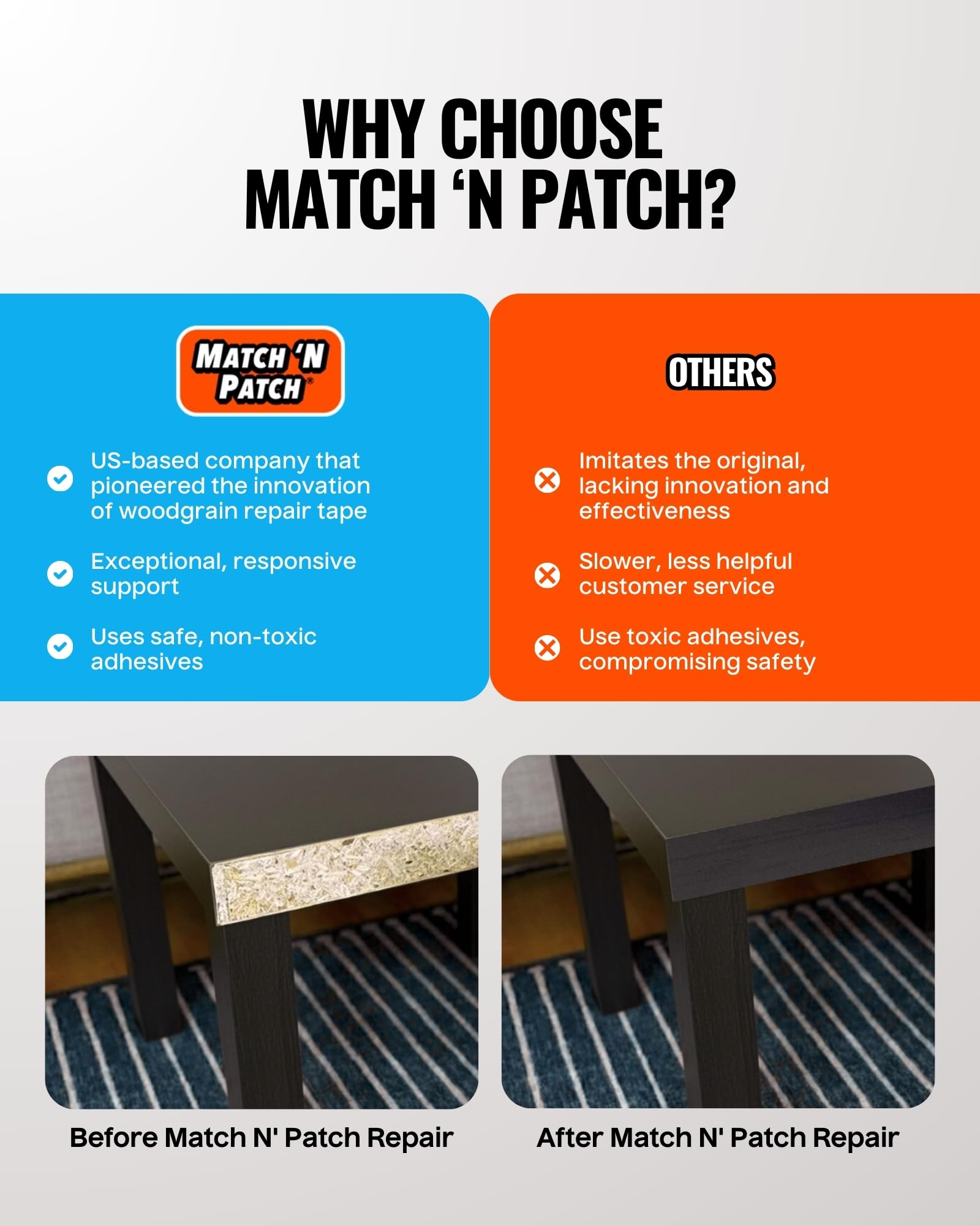 Wood Grain Repair Tape