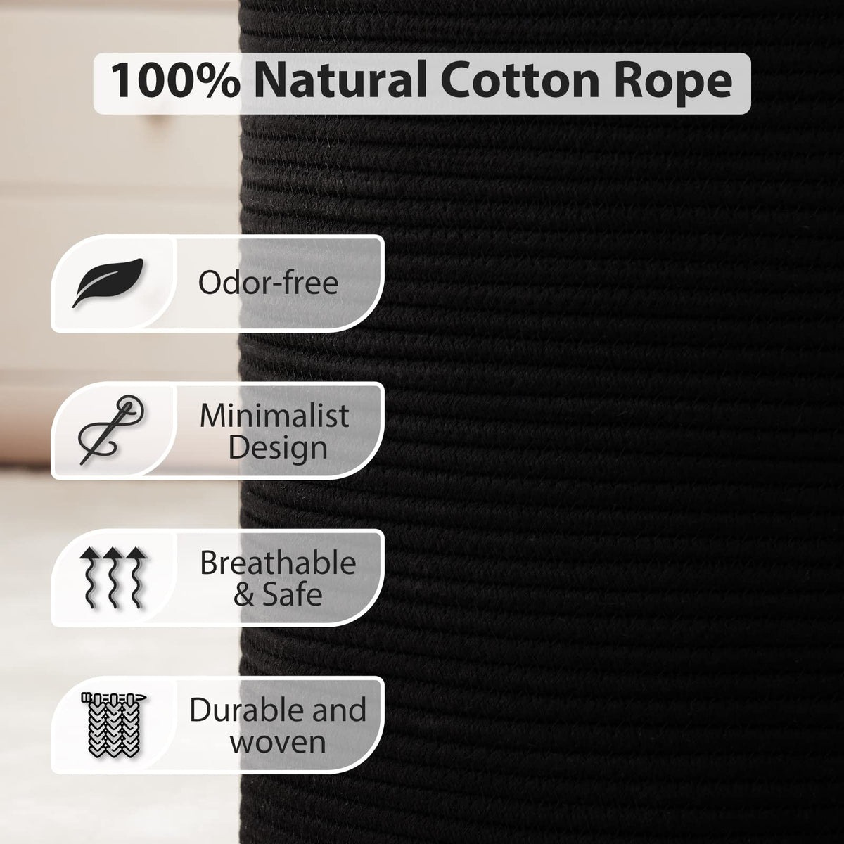 Woven Laundry Hamper