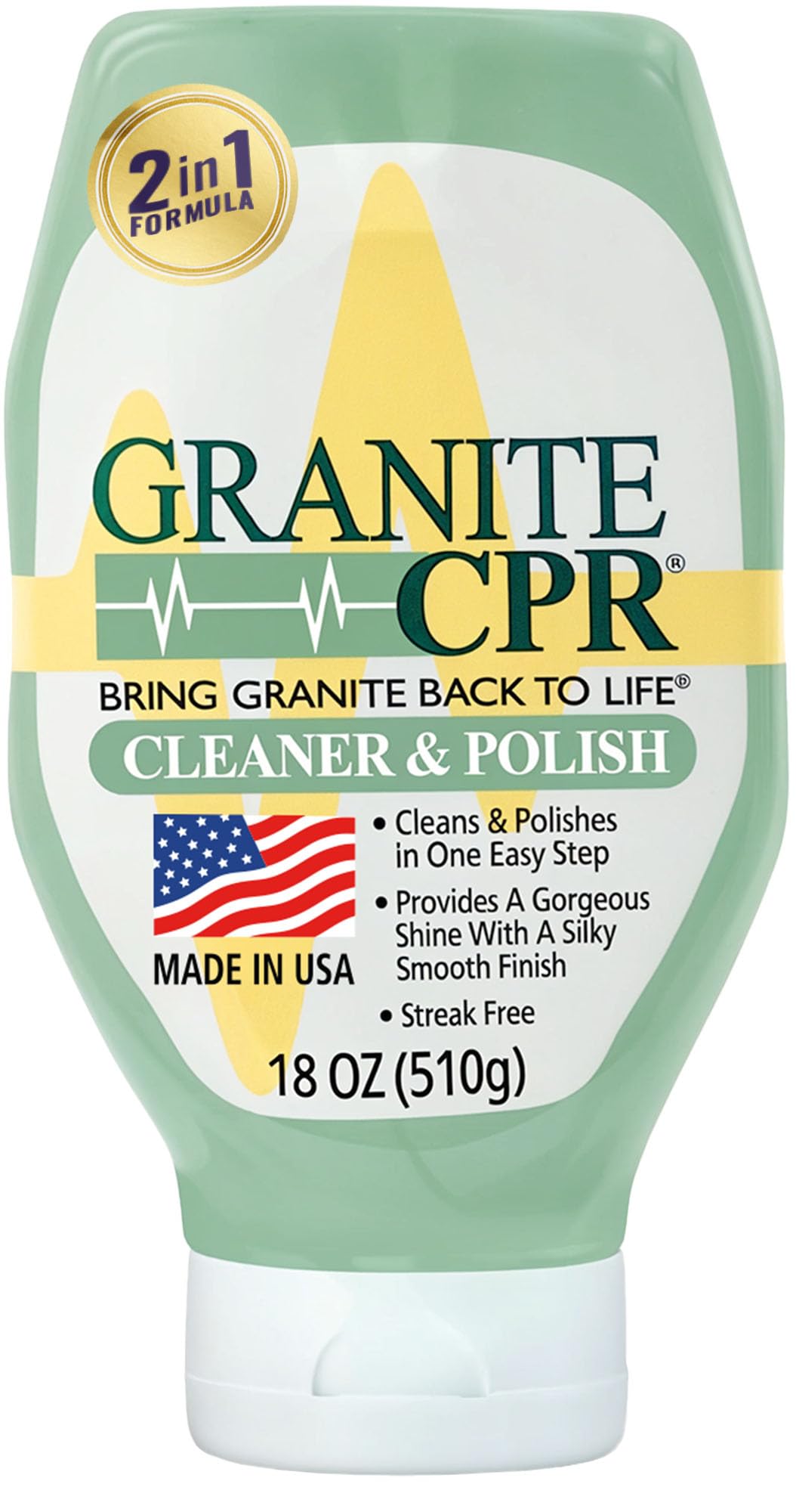 Granite CPR Cleaner & Polish Can Be Used Daily On Granite (18 Fl Oz)