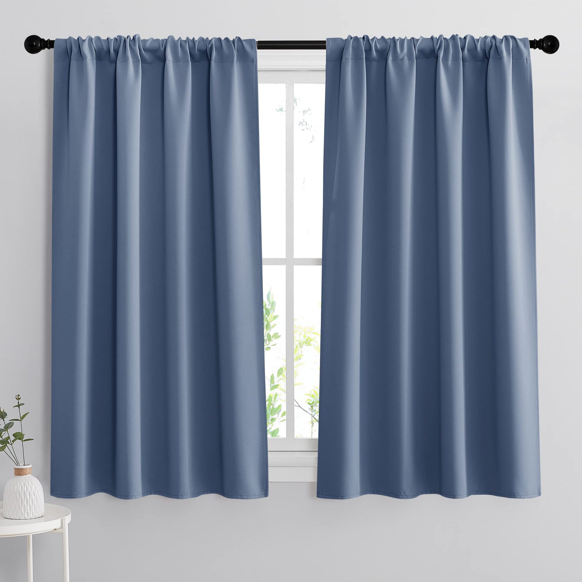 54 inch Blackout Curtains for Living Room Bedroom