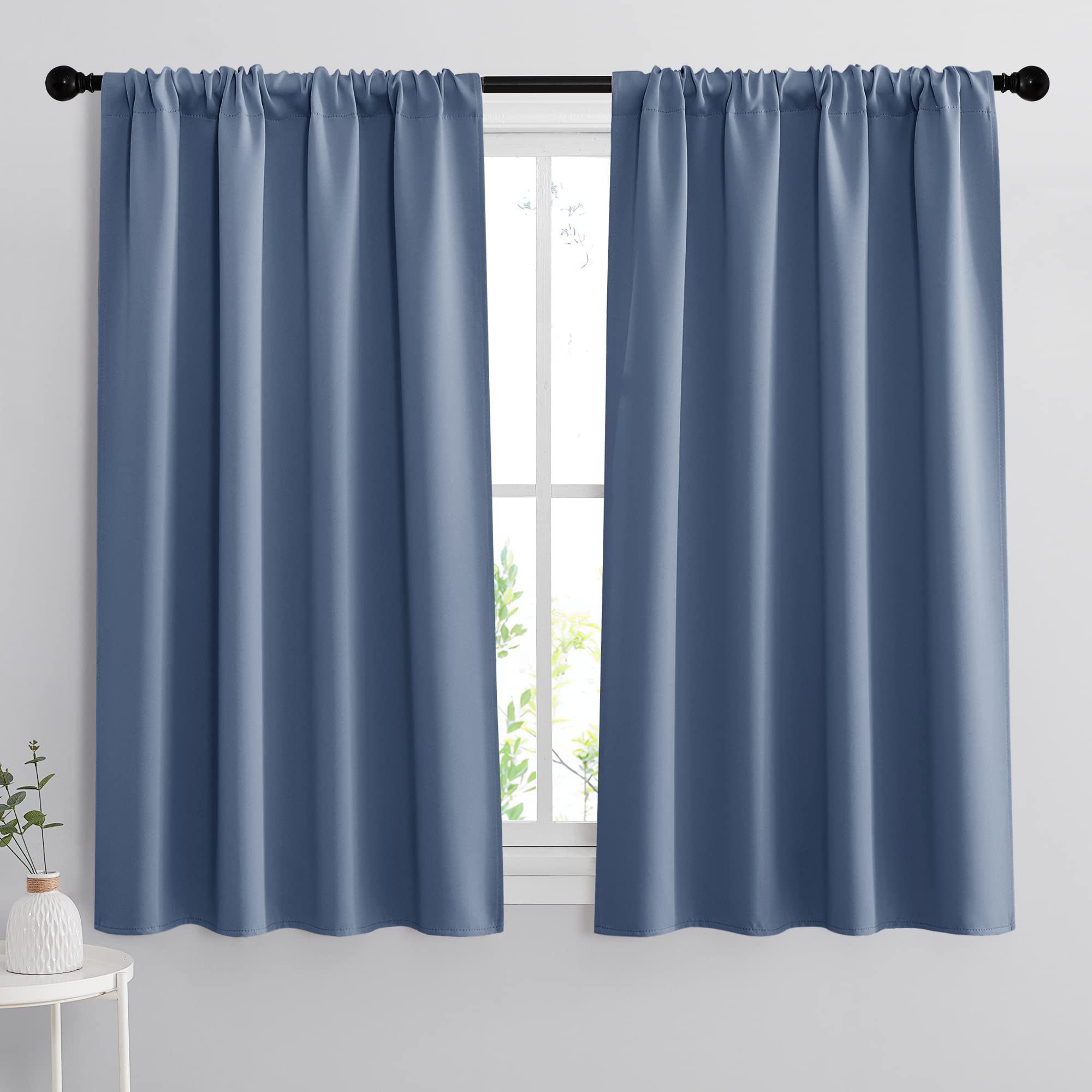 54 inch Blackout Curtains for Living Room Bedroom