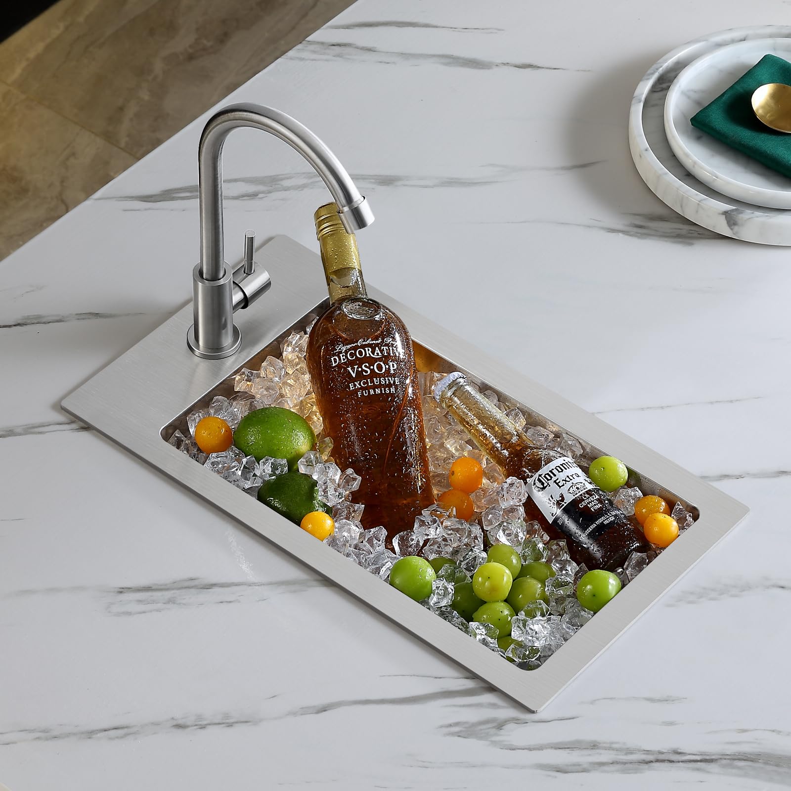 10x18 inch Bar Sink Drop in