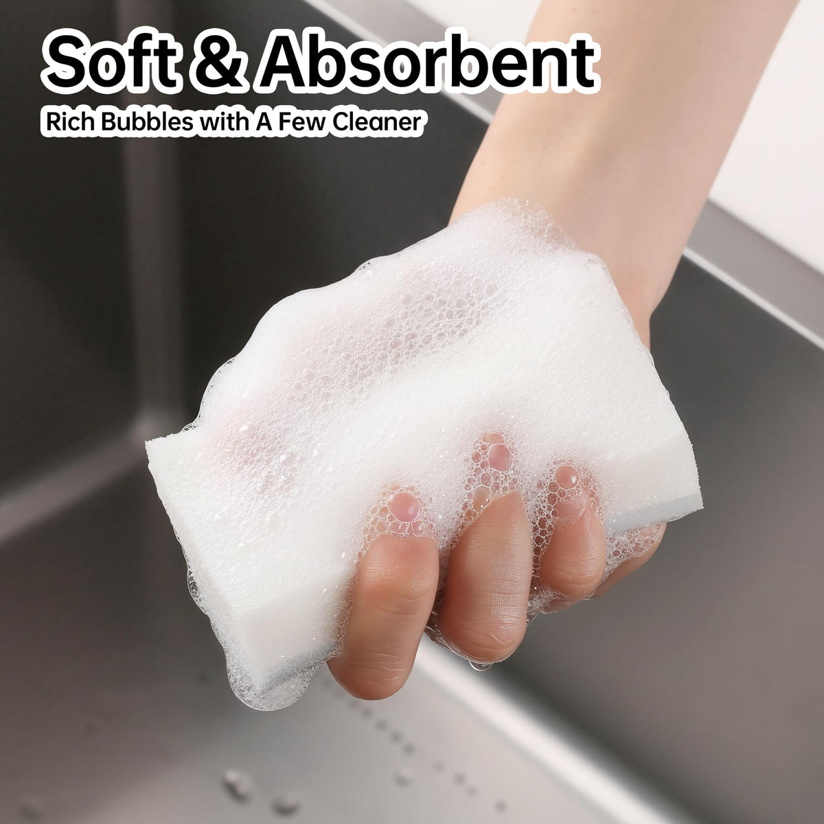 Textured Clean Sponges (12 Count)