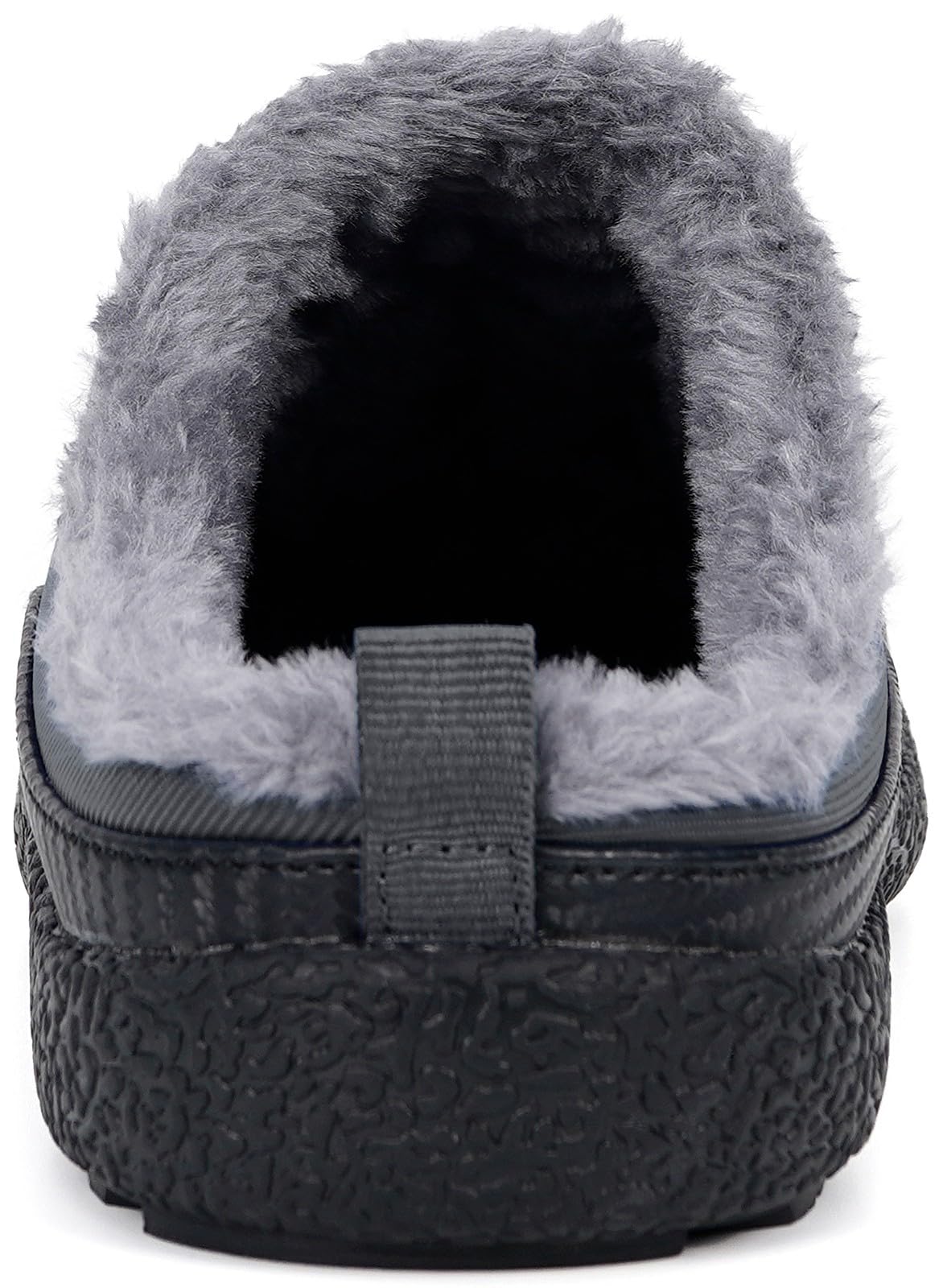 Womens Mens House Slippers Outdoor Winter Shoes Grey