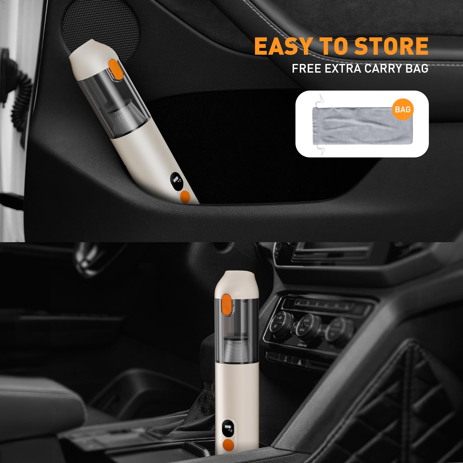Car Vacuum Handheld Vacuum Portable Cordless