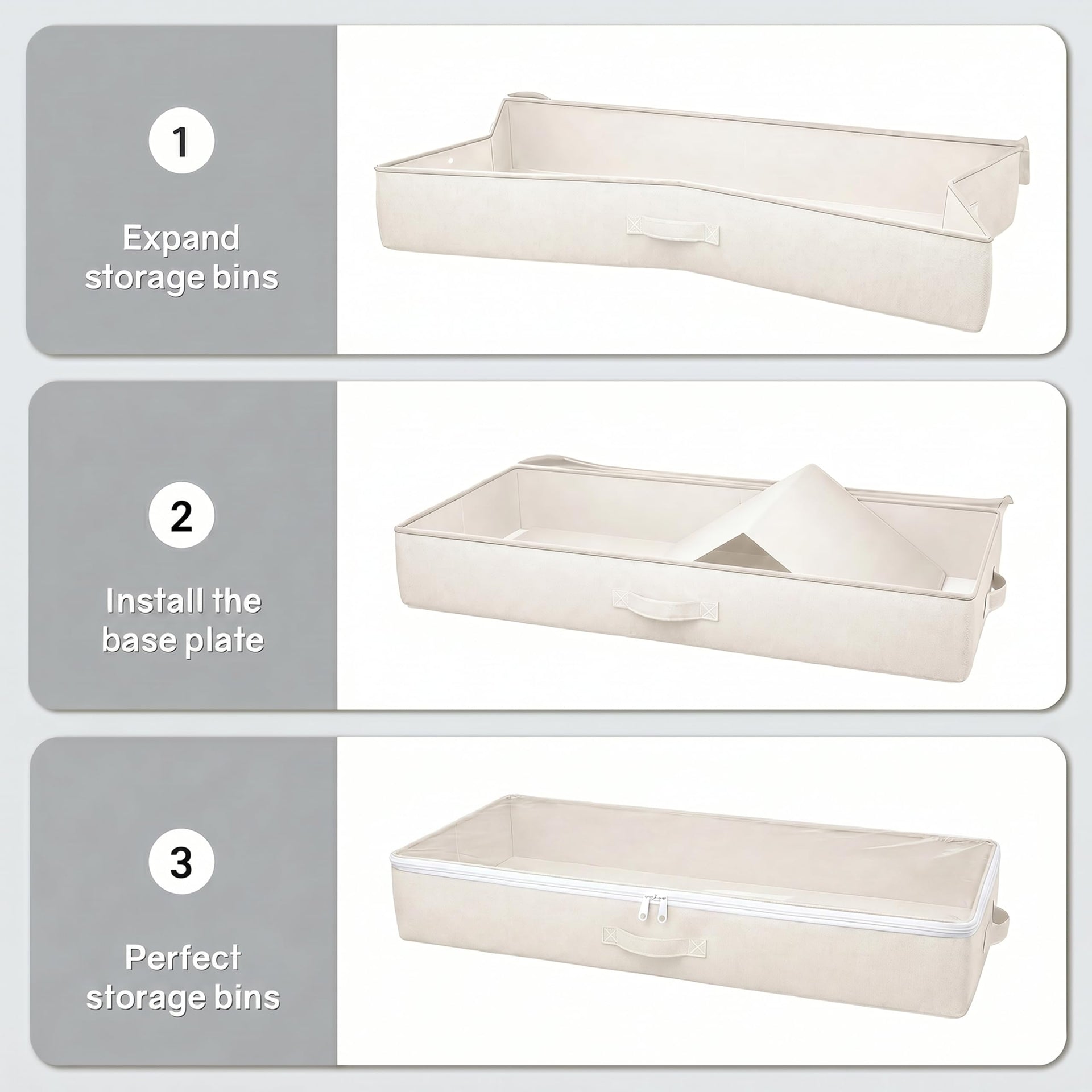 2 Pack Under Bed Storage Containers (2 Count)