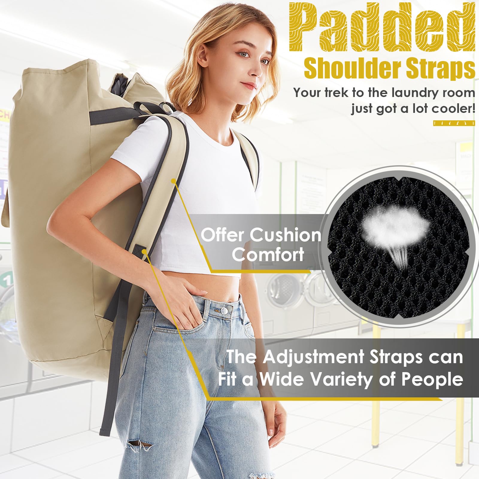 Backpack Laundry Bag