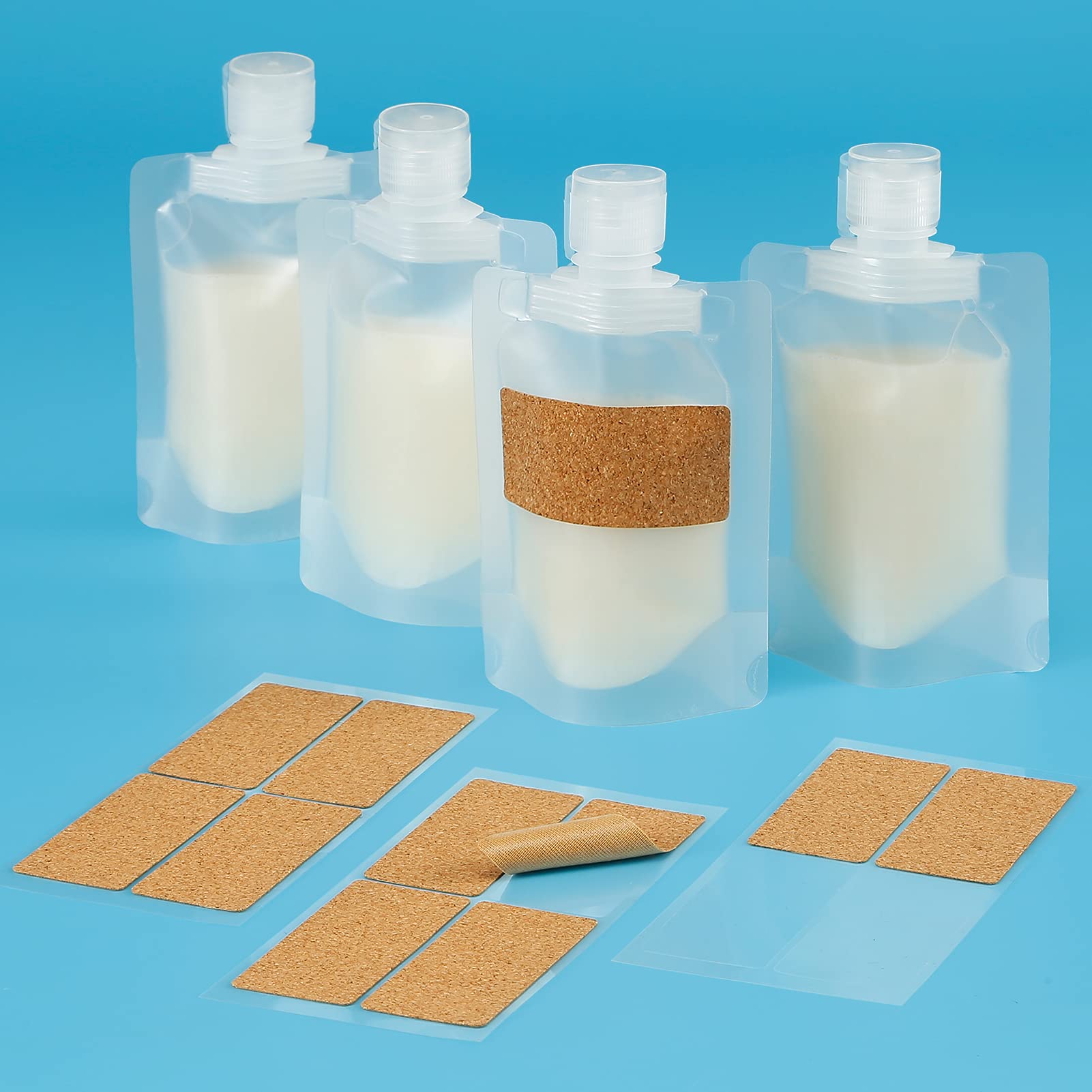 12 Pieces Travel Pouches for Toiletries (12 Count)