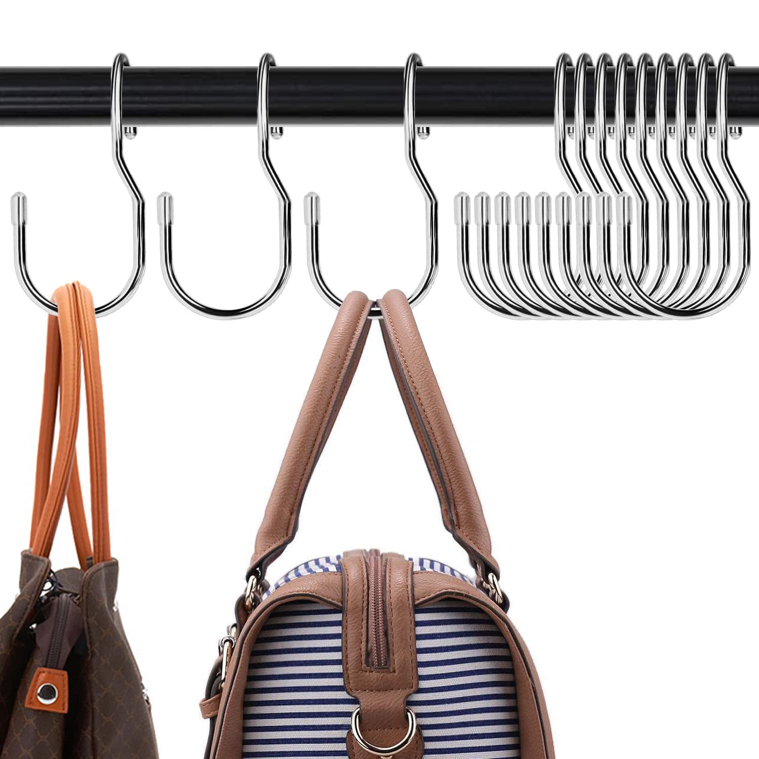 24 Pack Purse Hangers for Closet