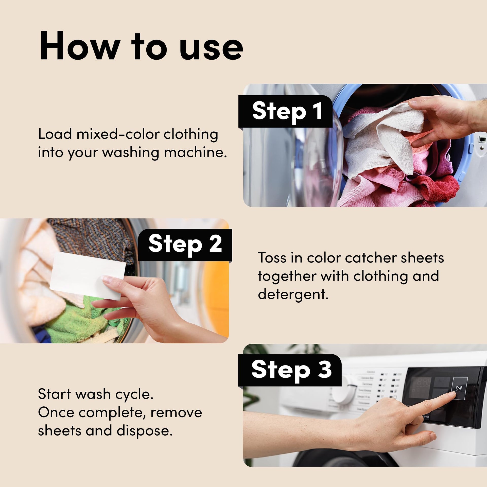 Color Catchers for Laundry (140 Count)