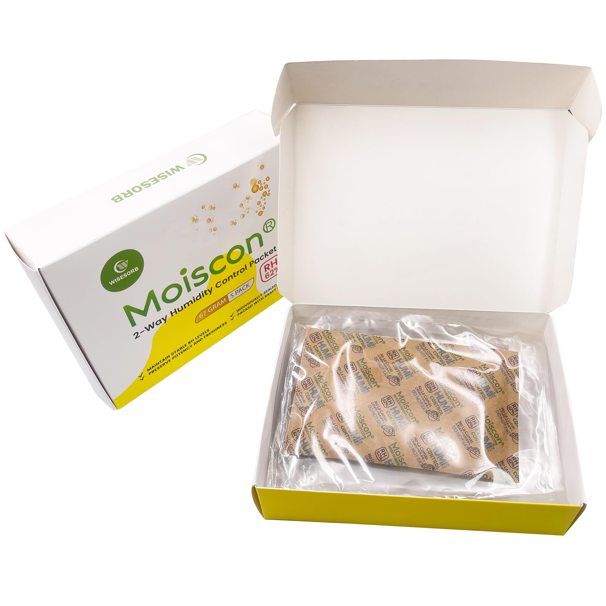 62% Two Way Humidity Control Packs