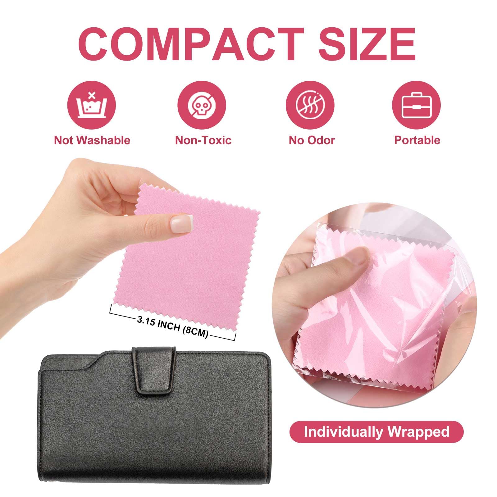 Jewelry Cleaning Cloth (50 Count)