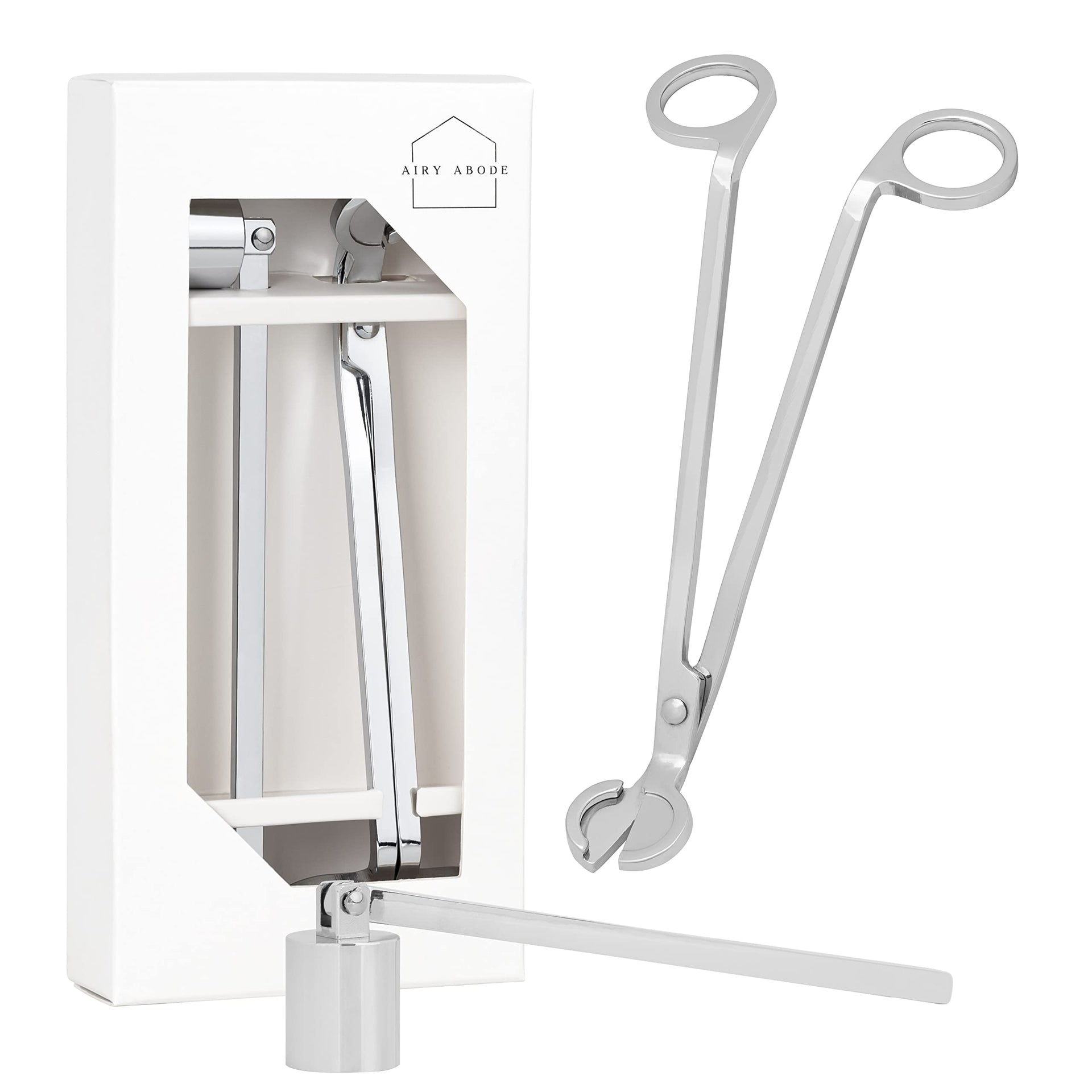 Candle Wick Trimmer and Candle Snuffer Accessory Set