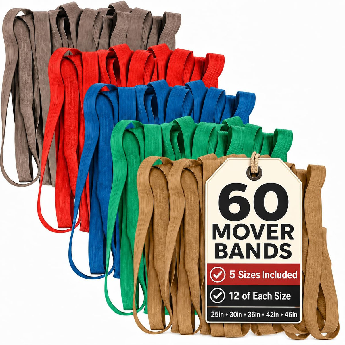 60 Pack Mover Bands