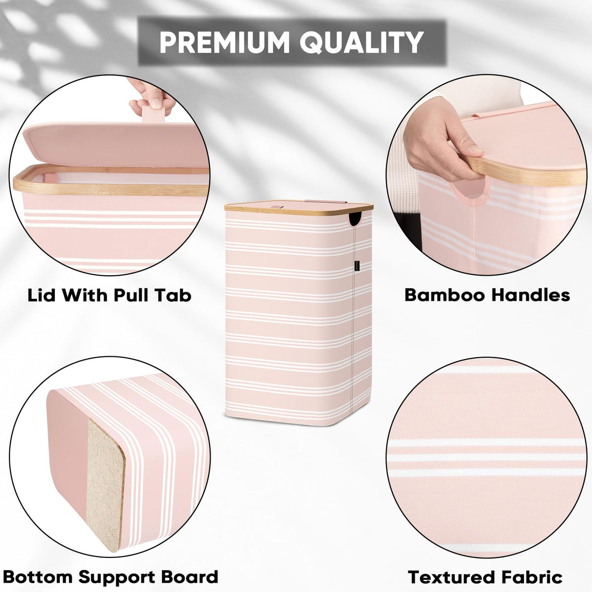 Laundry Hamper with Lid