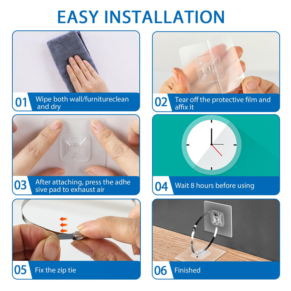 Adhesive Furniture Wall Anchors