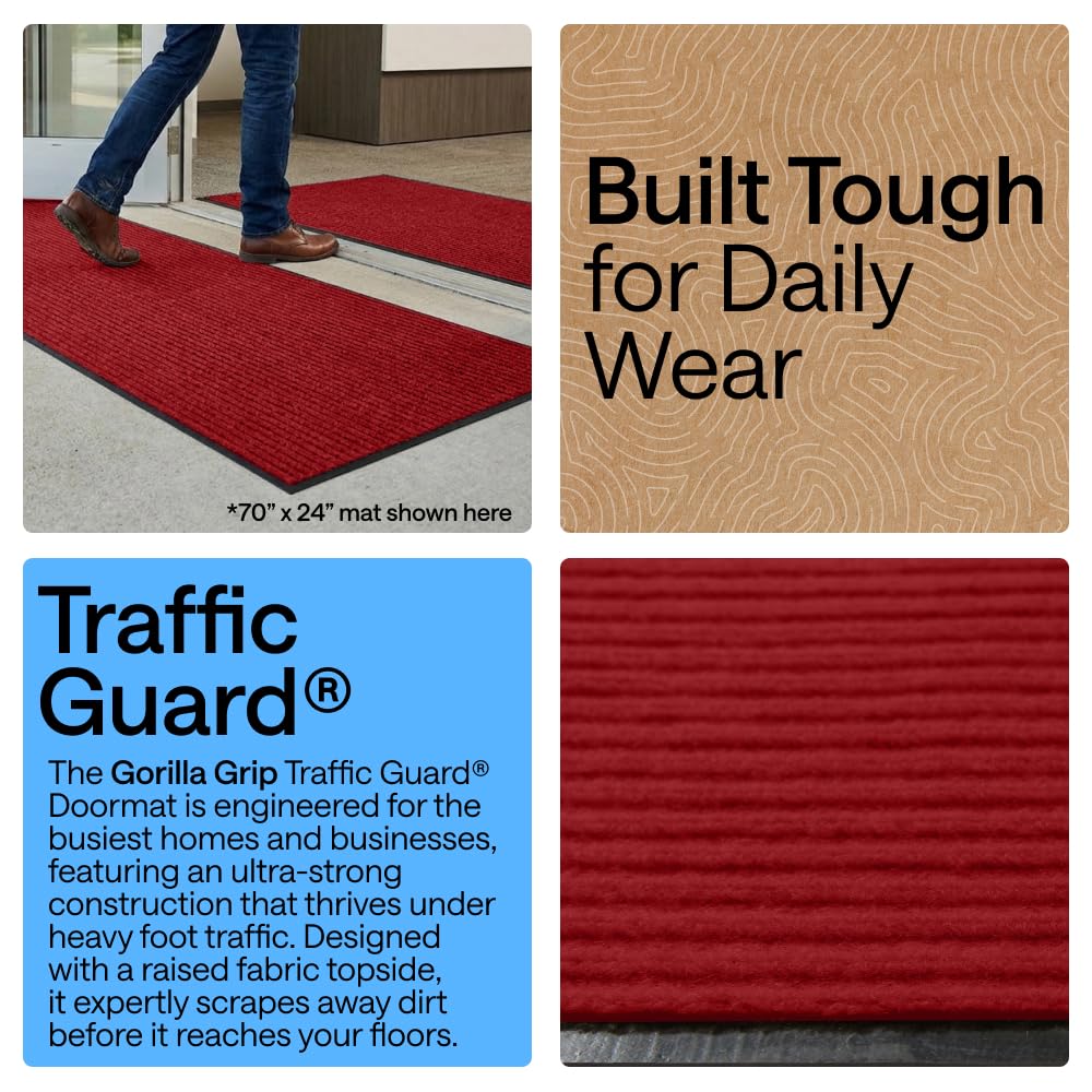Waterproof Traffic Guard Door Mat (11.67 Sq Ft)