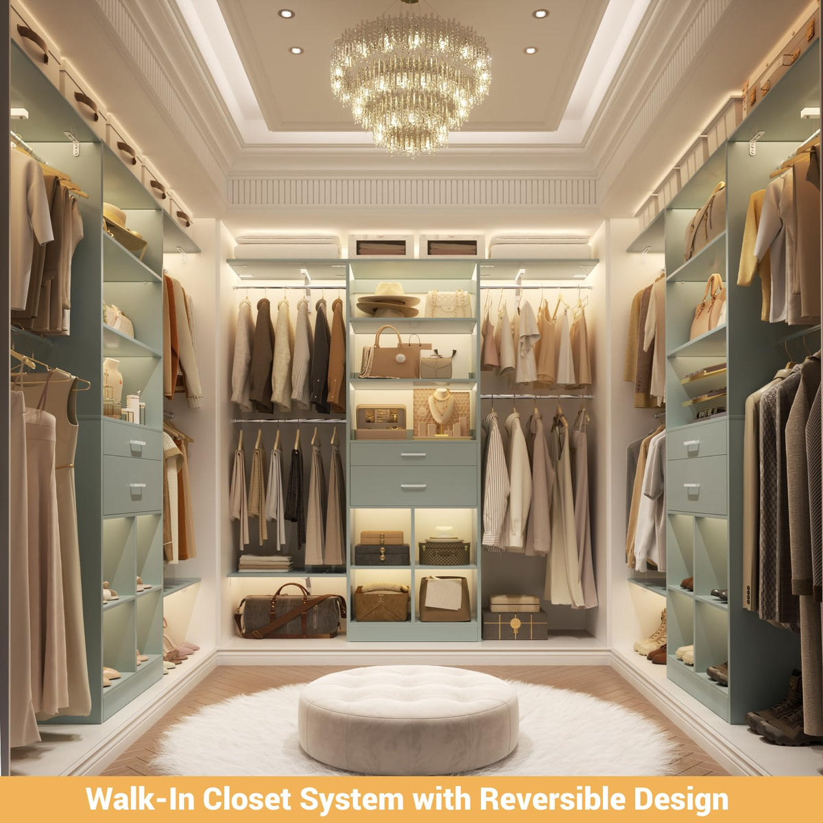 5FT Small Closet System (5 Foot)