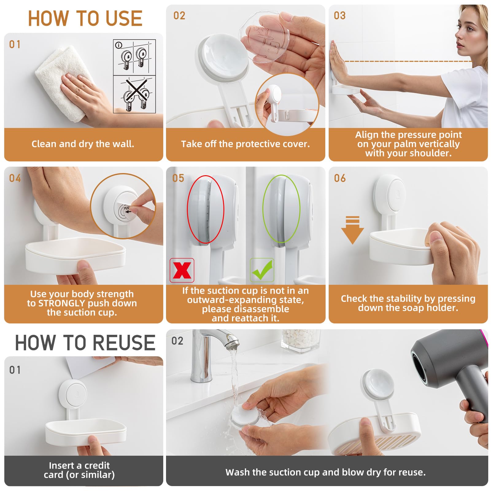 Soap Holder Soap Dish for Shower