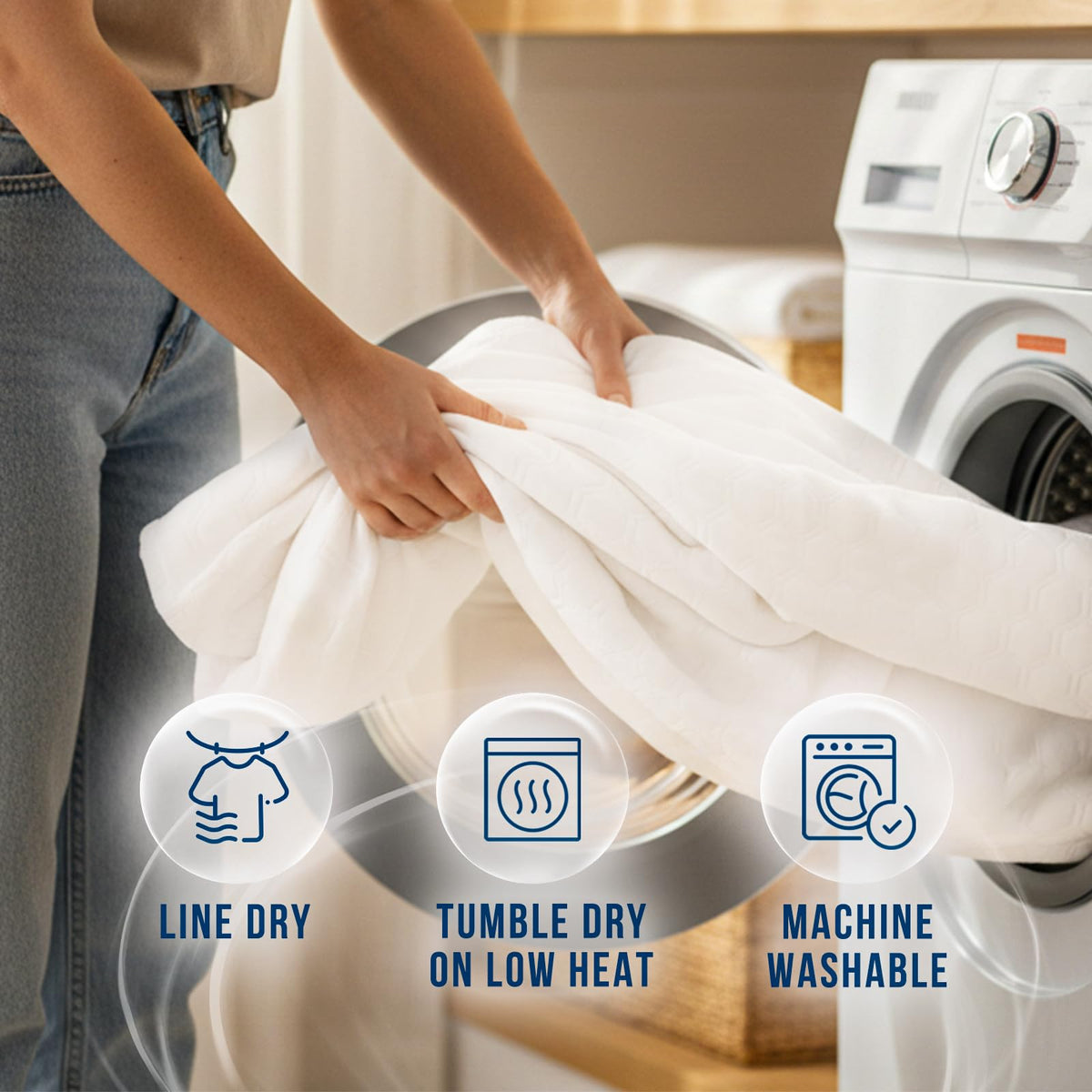 Luxury Full Size Tencel Waterproof Mattress Protector Deep Pocket